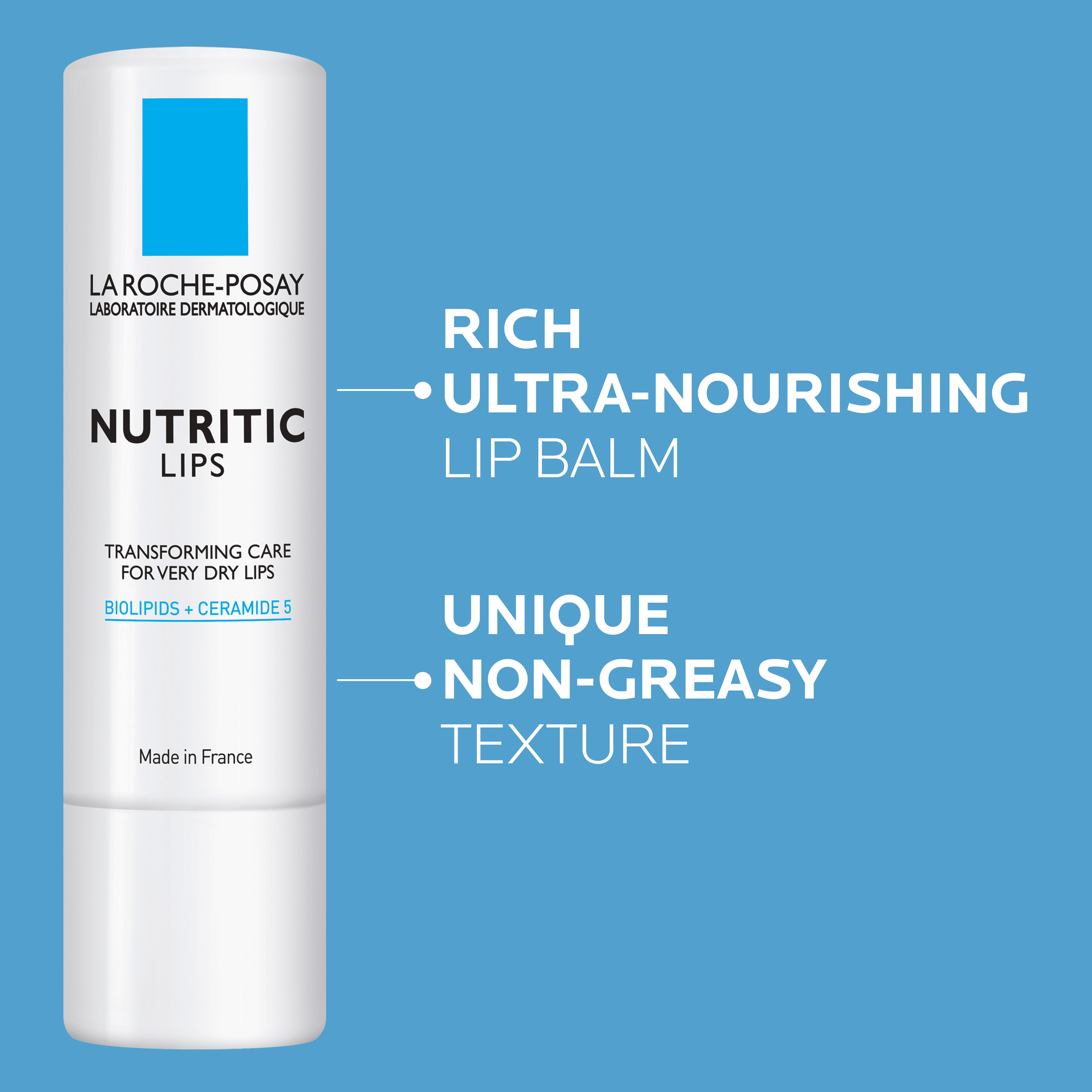 La Roche-Posay Nutritic Lip Balm for Very Dry Lips, 0.15 oz