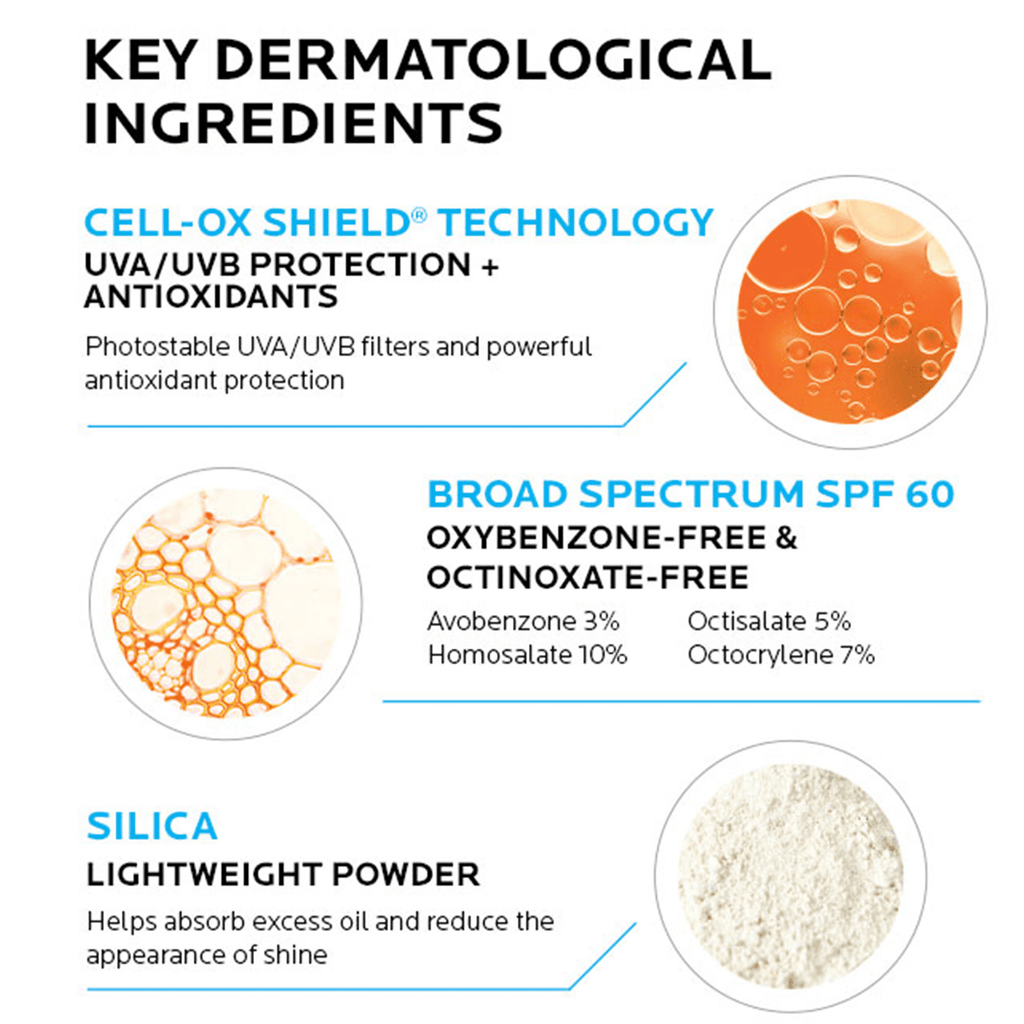 La Roche-Posay Anthelios Ultra Light Fluid Facial Sunscreen Fluid SPF 60 for All Skin Types, 1.7 fl oz