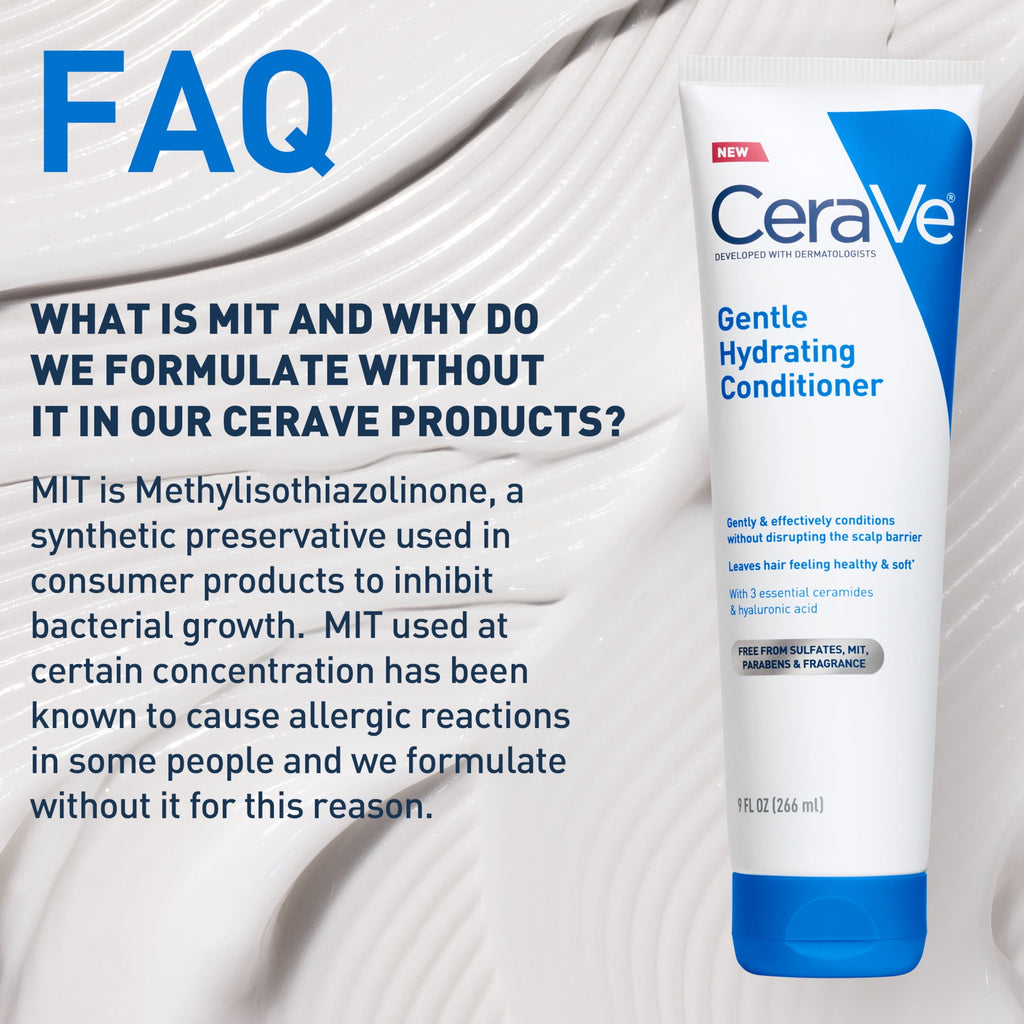CeraVe Gentle Hydrating Conditioner for Normal to Dry Scalp & Hair 9 fl oz