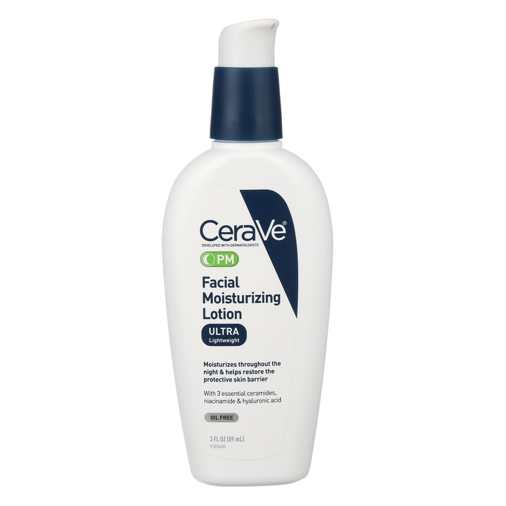 CeraVe PM Lotion with Bonus Cleanser, 4.0 Oz.