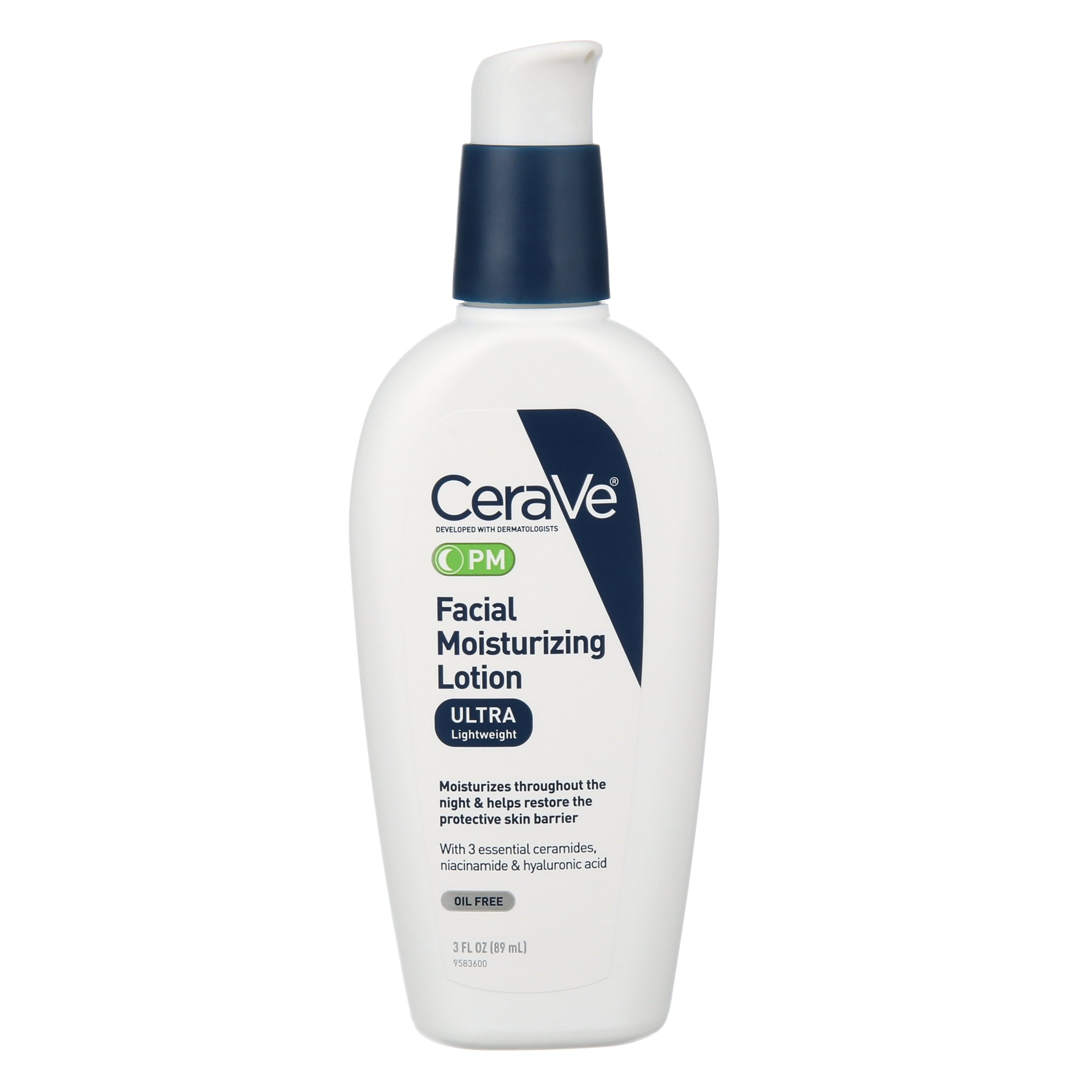 CeraVe PM Lotion with Bonus Cleanser, 4.0 Oz.