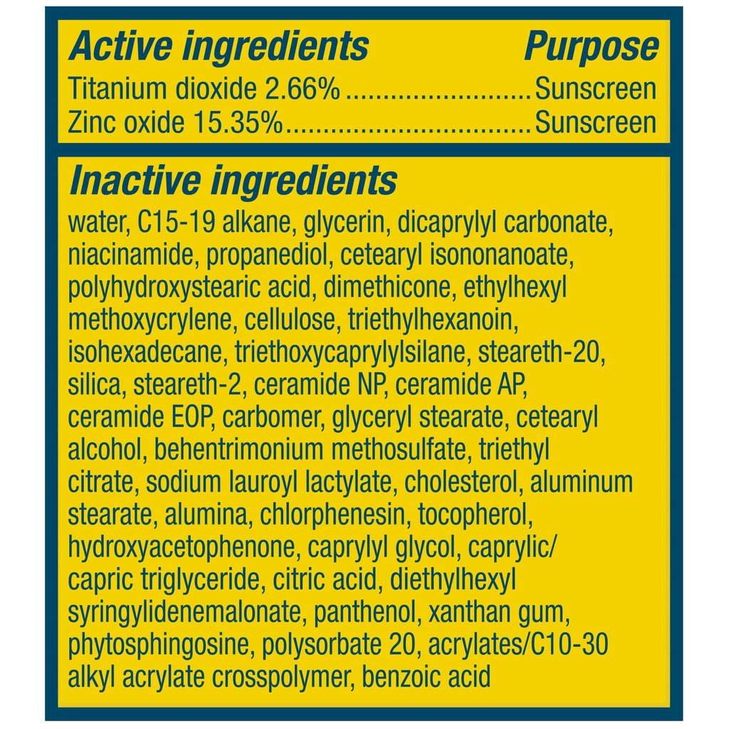 CeraVe Invisible Mineral Sunscreen SPF 50 Face Lotion 1.62 oz
