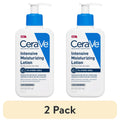 (2 pack) CeraVe Intensive Moisturizing Body Lotion for Dry to Very Dry Skin + Itch Relief