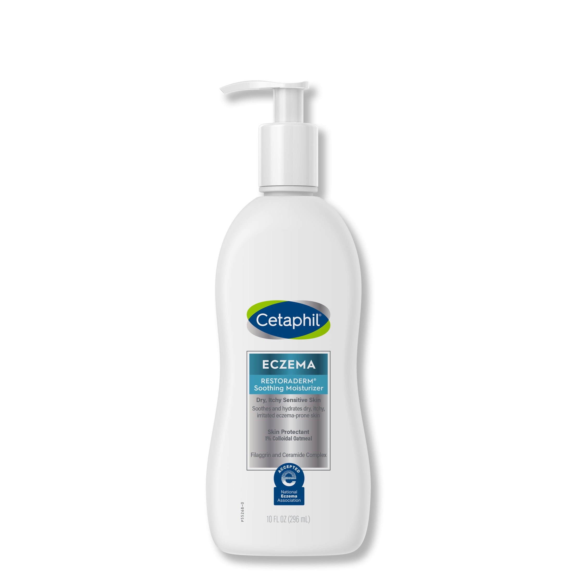 Cetaphil Restoraderm Moisturizing Lotion, 10 oz, Itch Control for Eczema Prone Skin