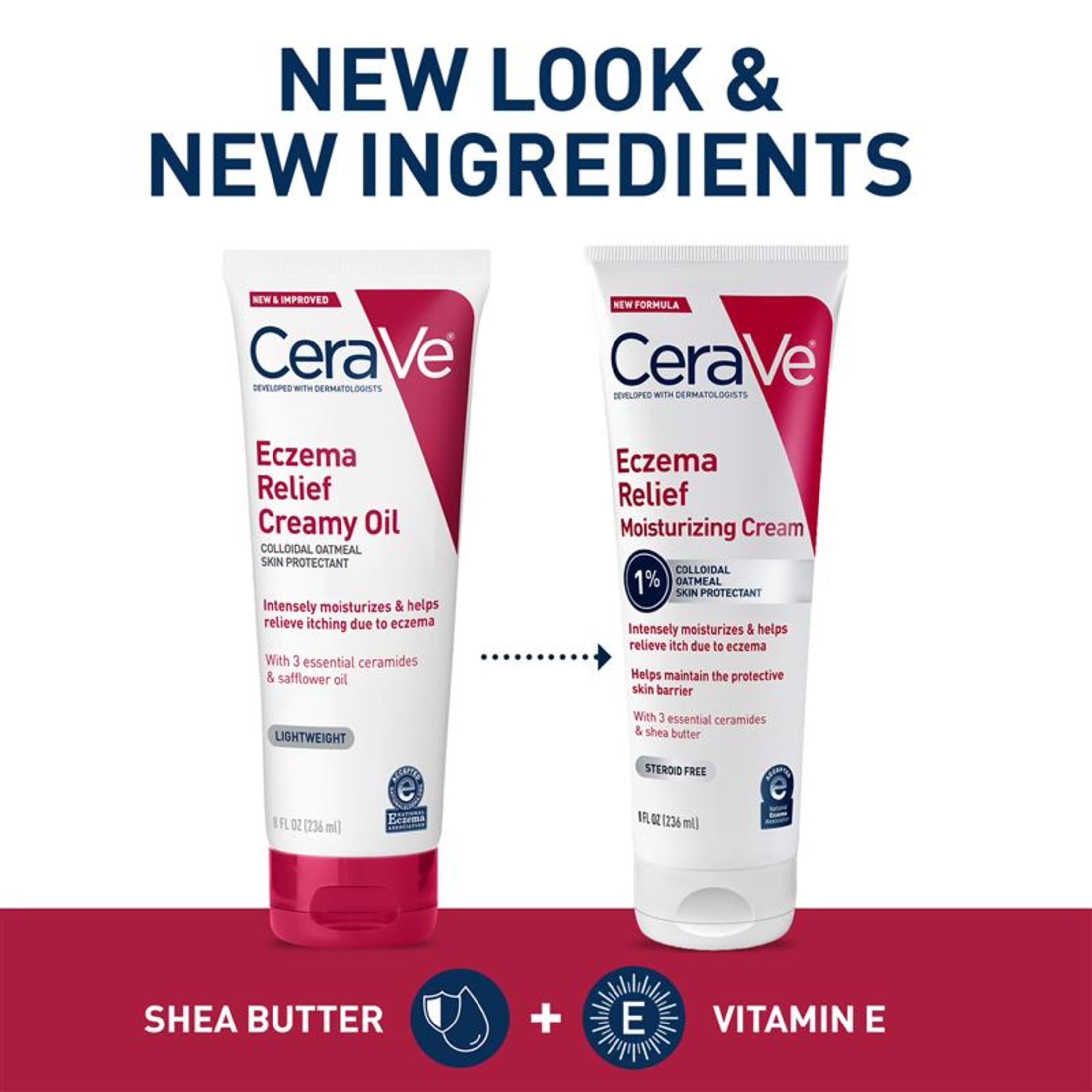 CeraVe Eczema Relief Moisturizing Cream 8 fl oz