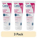 (3 pack) CeraVe Eczema Relief Moisturizing Cream 8 fl oz