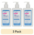 (3 pack) Equate Daily Moisturizing Lotion with Hyaluronic Acid, 12 fl oz