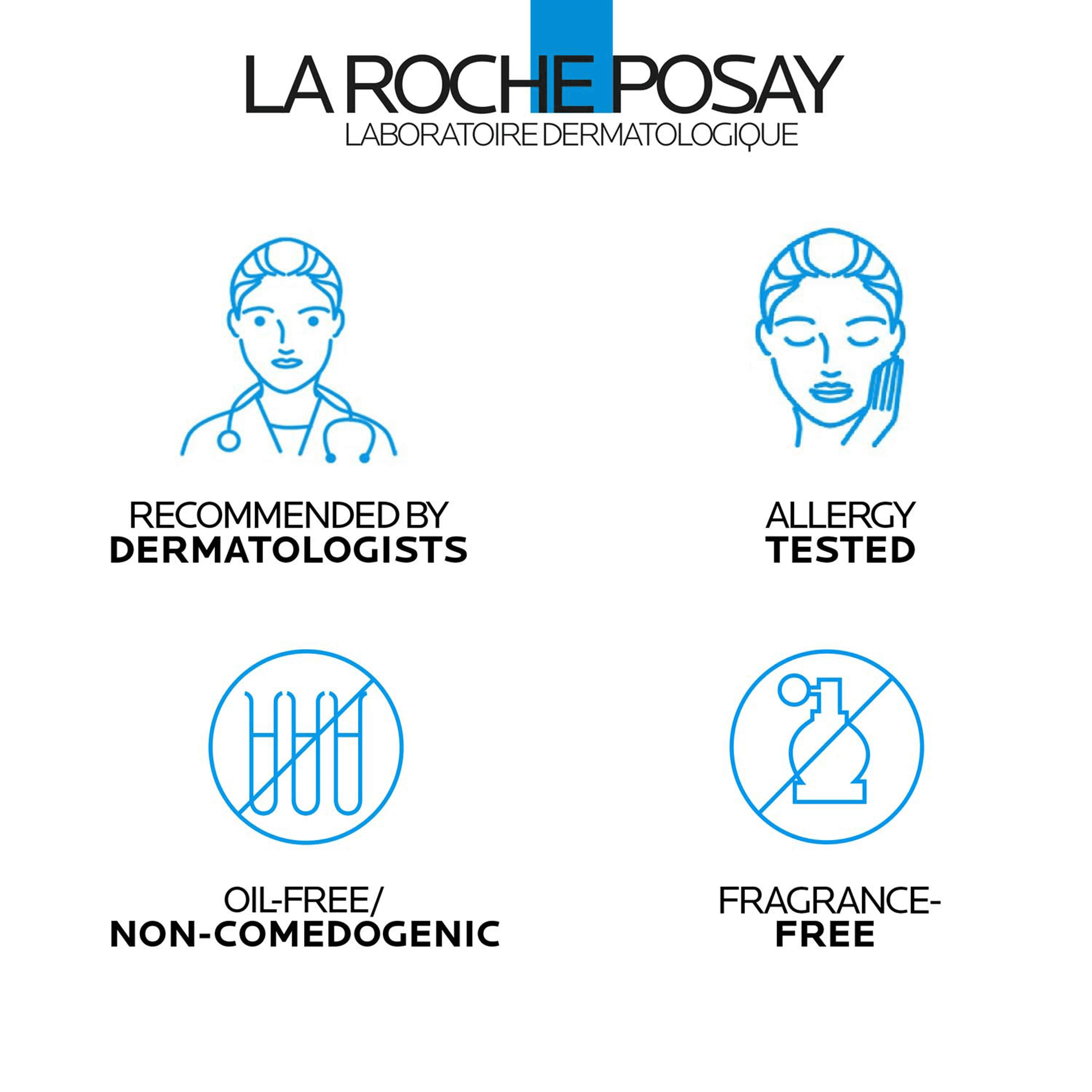 La Roche-Posay Toleriane Purifying Foaming Face Wash for Oily and Normal Skin, Oil-Free Facial Cleanser,13.52 fl oz