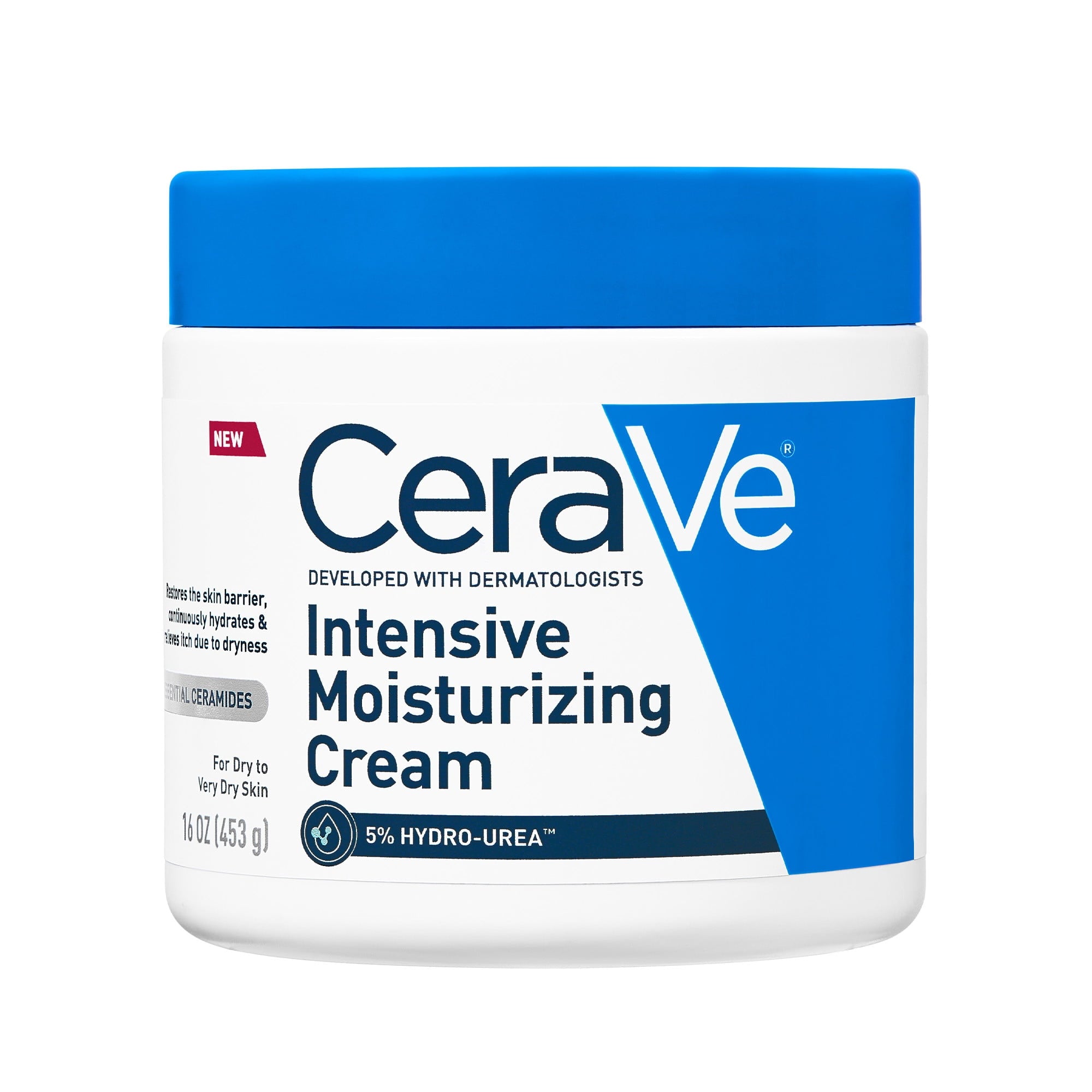 (2 pack) CeraVe Intensive Moisturizing Cream, Hydrating Body Moisturizer for Very Dry Skin, 16 oz