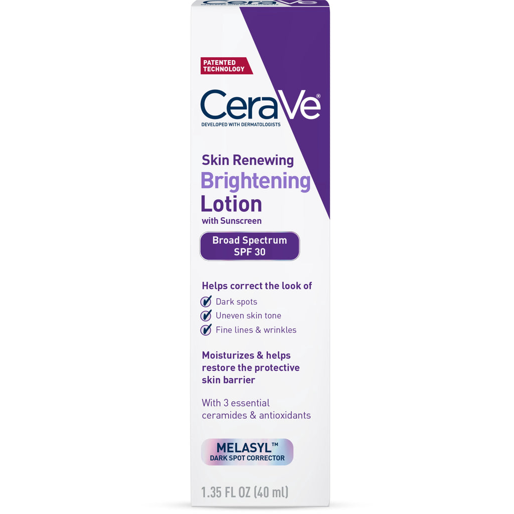 CeraVe Skin Renewing Brightening Lotion SPF 30 1.35 fl oz