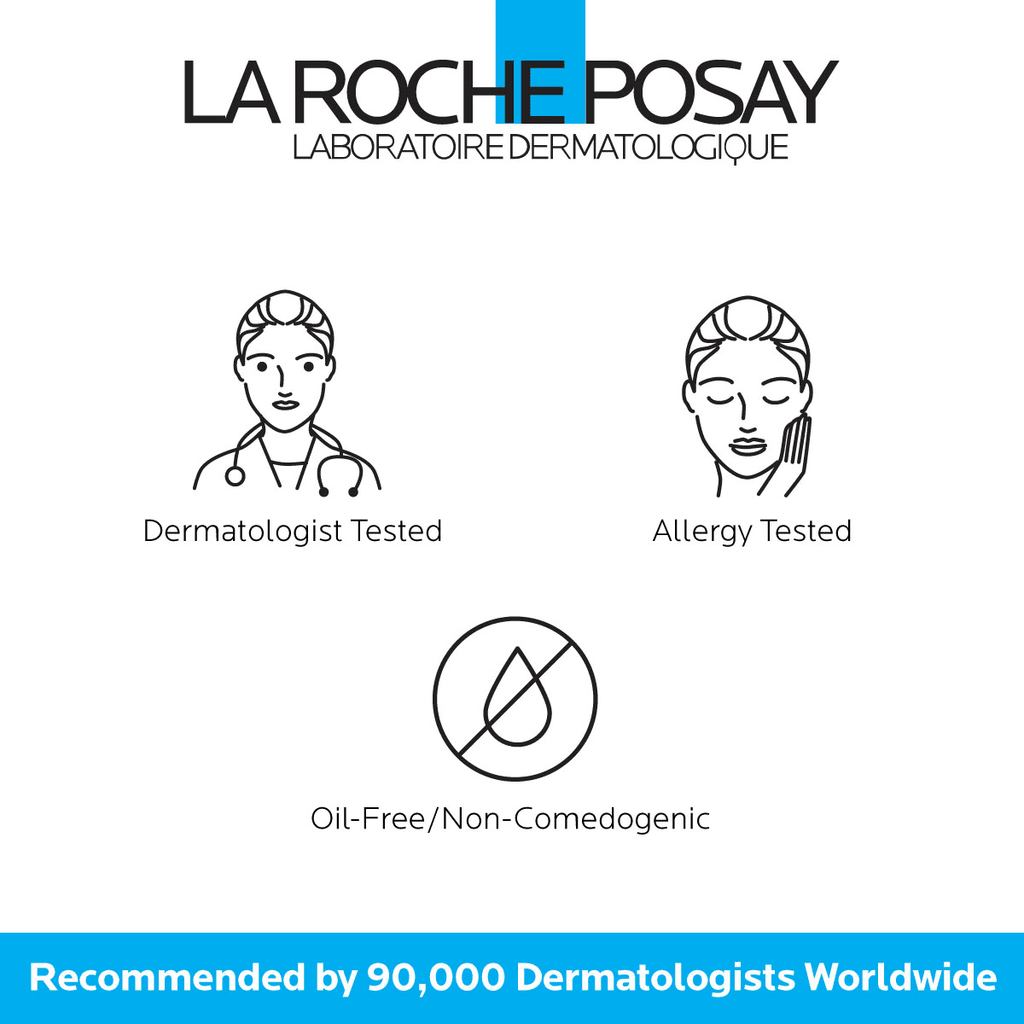 La Roche-Posay Effaclar Shine Control Clay Mask, 3.38 fl oz