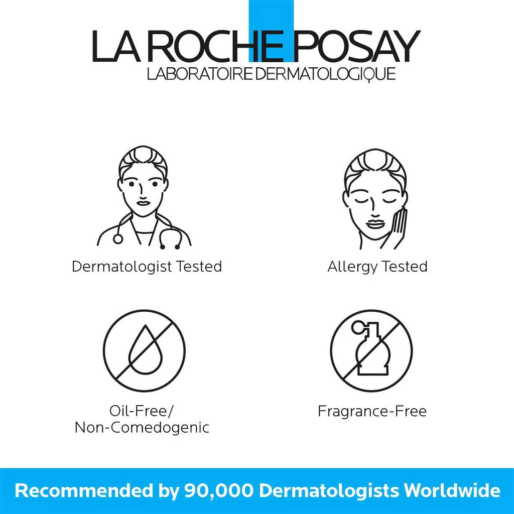 La Roche-Posay Toleriane Sensitive Fluide Protective Moisturizer, 1.35 Fl Oz