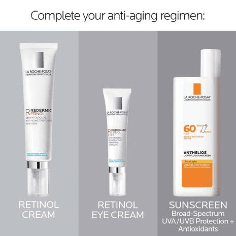 La Roche-Posay Redermic R Anti Aging Retinol Cream, 1.0 fl oz