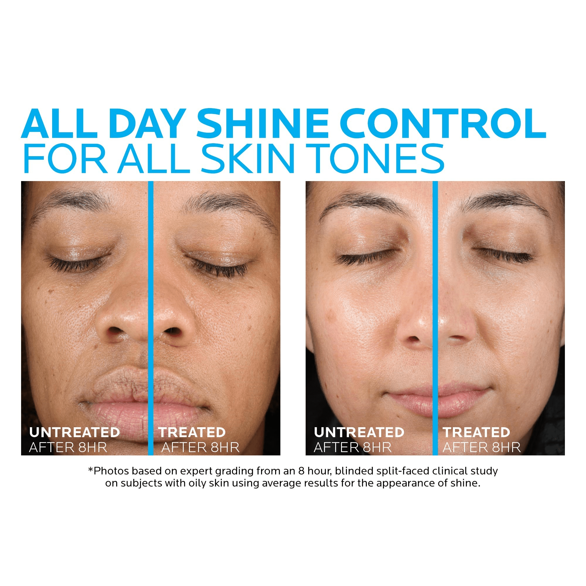 La Roche-Posay Toleriane Double Repair Oil-Free Matte Face Moisturizer for Oily Skin, 2.5 fl oz
