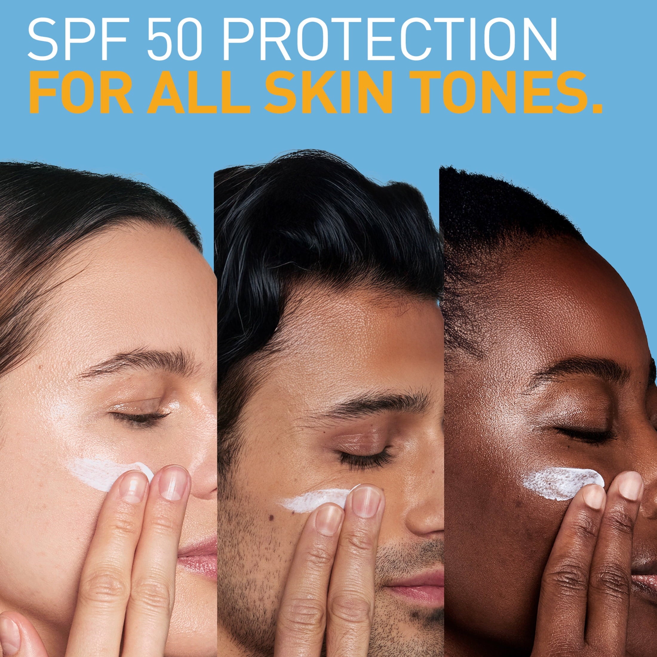 CeraVe AM Moisturizing Face Lotion with SPF 50 Sun Protection for Normal to Oily Skin, 3 fl oz