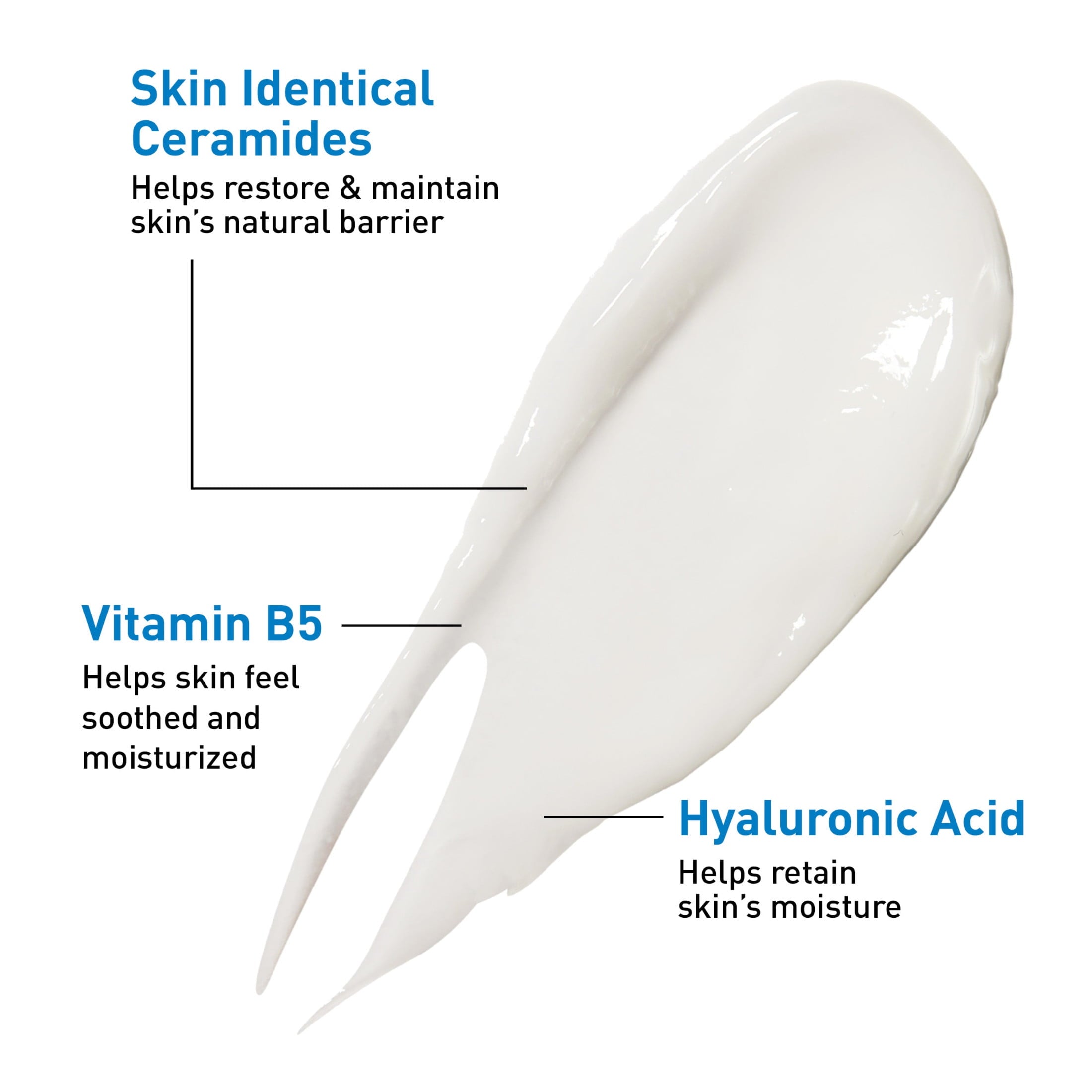 CeraVe Hyaluronic Acid Serum Gel-Cream Formula Normal to Dry Skin 1 fl oz