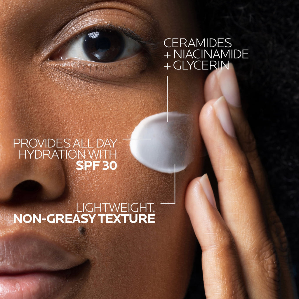 La Roche-Posay Toleriane Double Repair Oil-Free Matte Face Moisturizer SPF 30 for Oily Skin, 3.38 fl oz