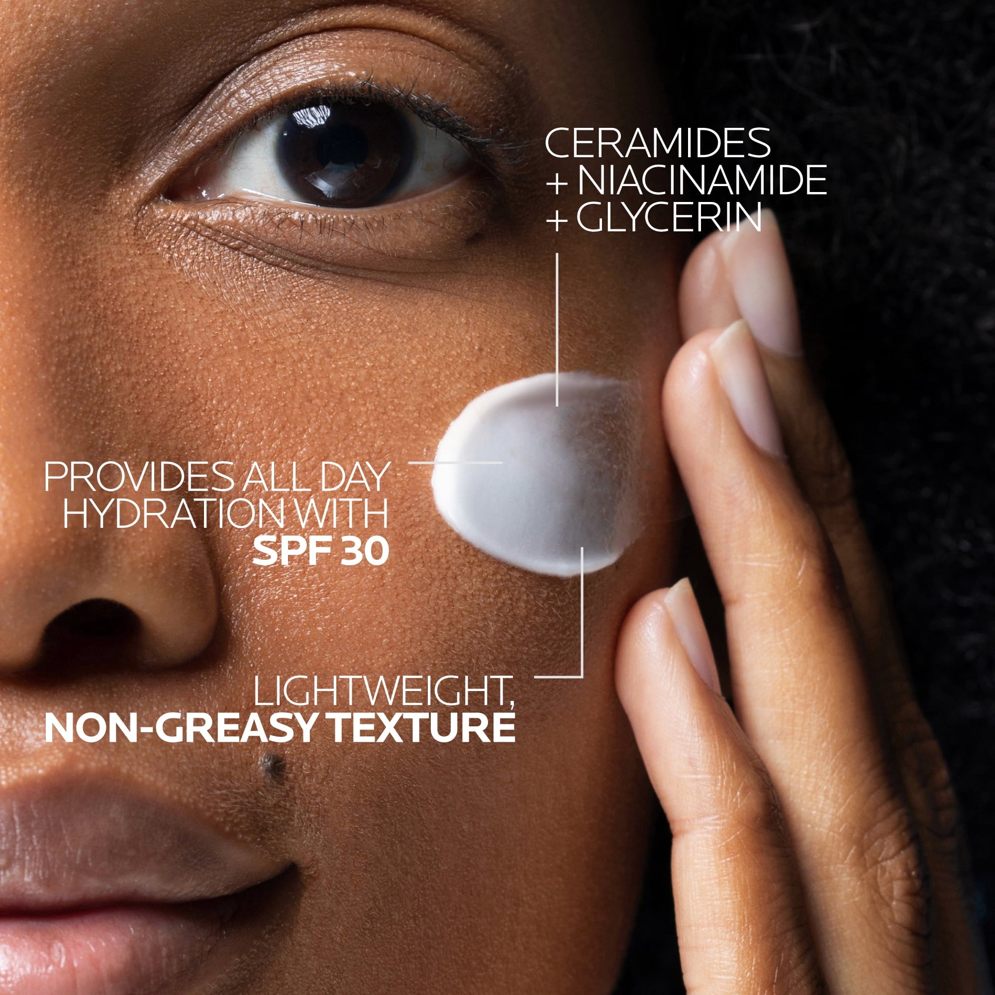 La Roche-Posay Toleriane Double Repair Oil-Free Matte Face Moisturizer SPF 30 for Oily Skin, 3.38 fl oz