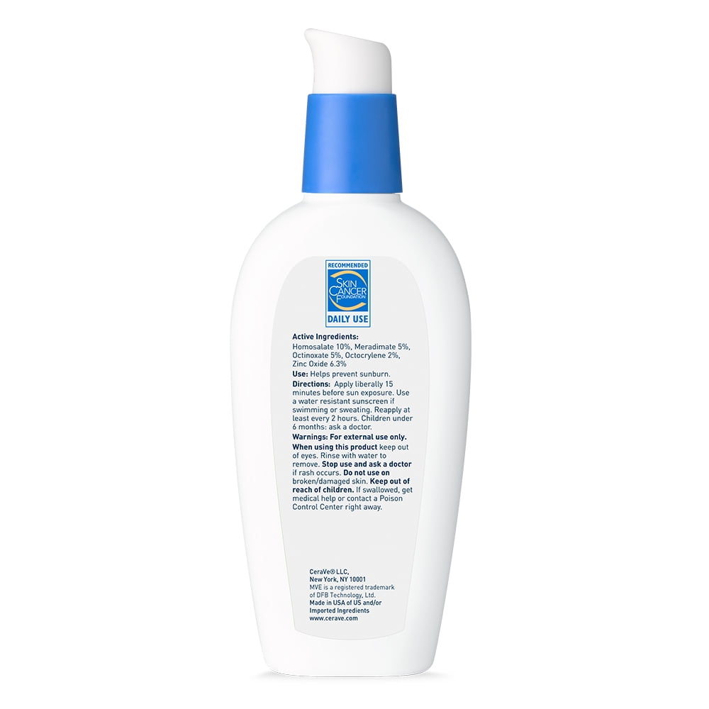 CeraVe AM Face Moisturizer with Broad Spectrum Protection SPF 30, 3 oz