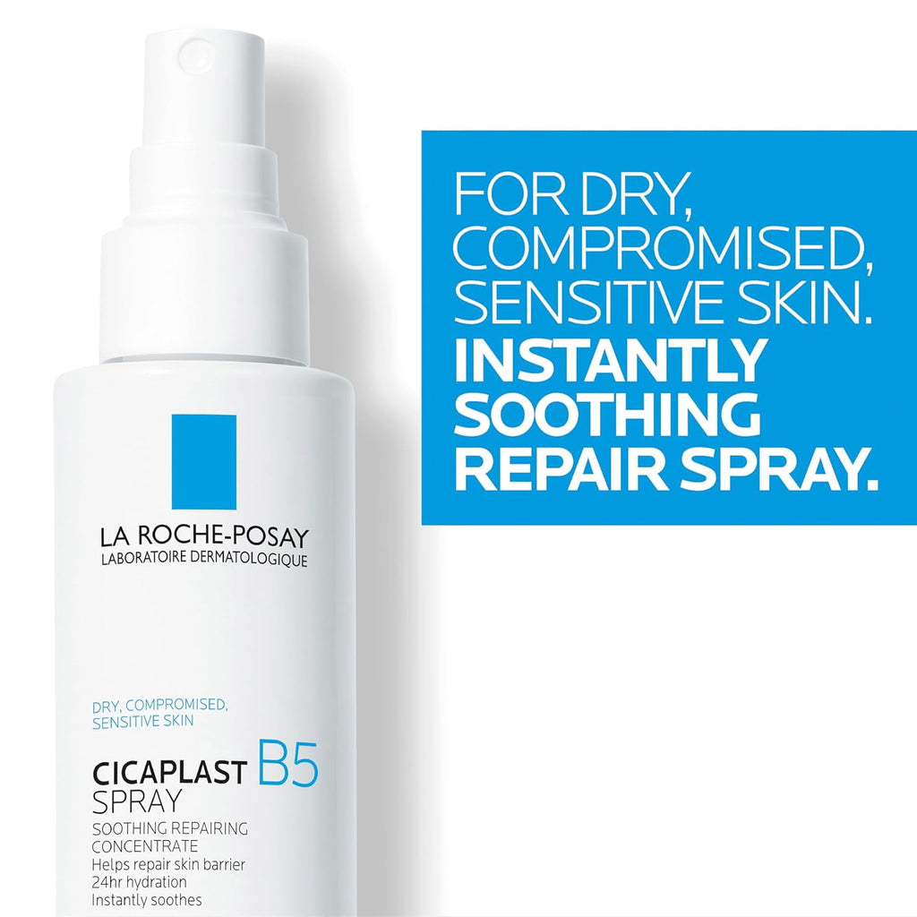 La Roche-Posay Cicaplast B5 Facial Spray, Soothing Repairing Concentrate, 3.38 fl oz