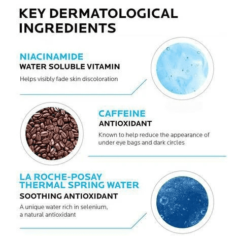 La Roche-Posay Pigmentclar Eye Cream for Dark Circles, 0.5 fl oz