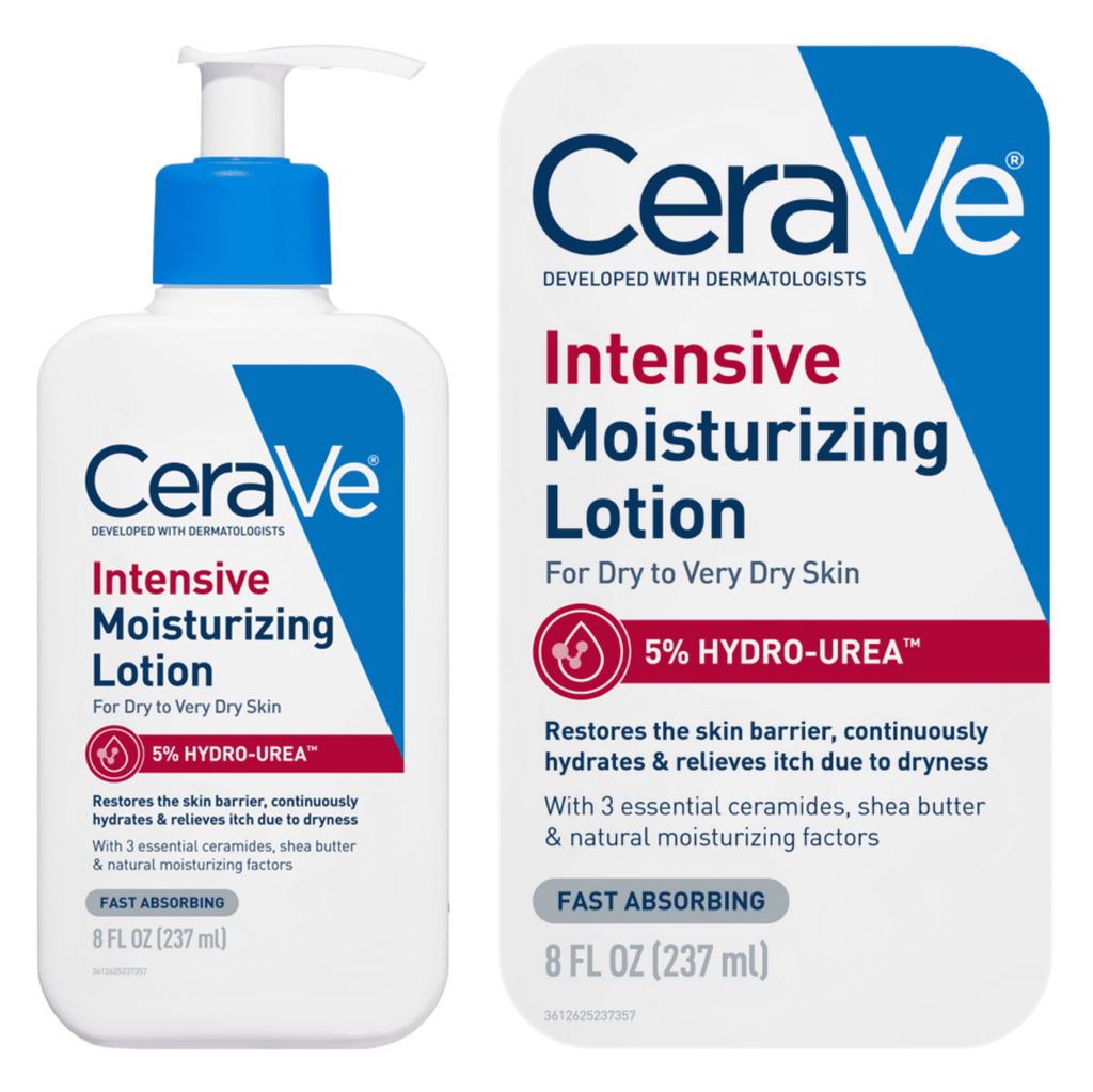 (2 pack) CeraVe Intensive Moisturizing Body Lotion for Dry to Very Dry Skin + Itch Relief