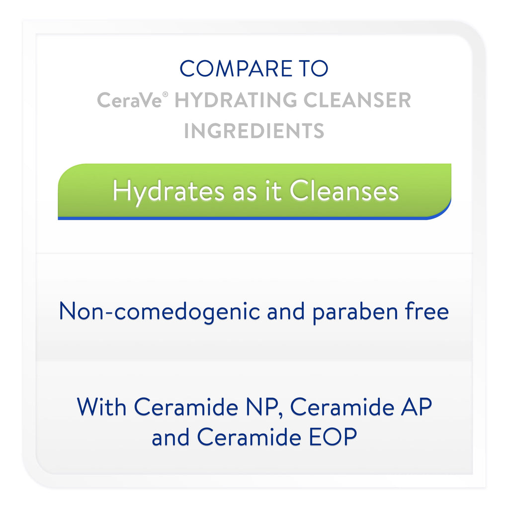 Equate Beauty Hydrating Cleanser, 12 Fl oz