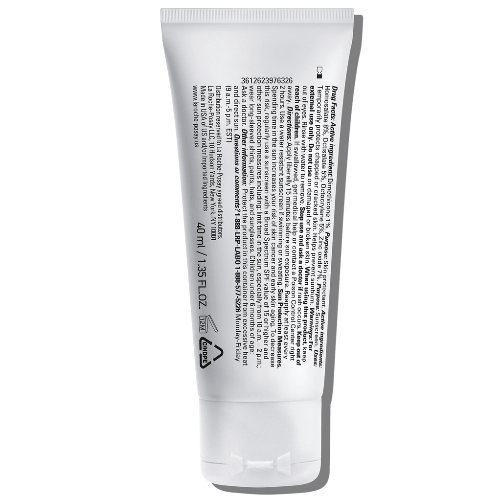 La Roche-Posay Cicaplast Balm B5 UV SPF 50 Face and Body Sunscreen Moisturizer for Sensitive Skin, 1.35 fl oz