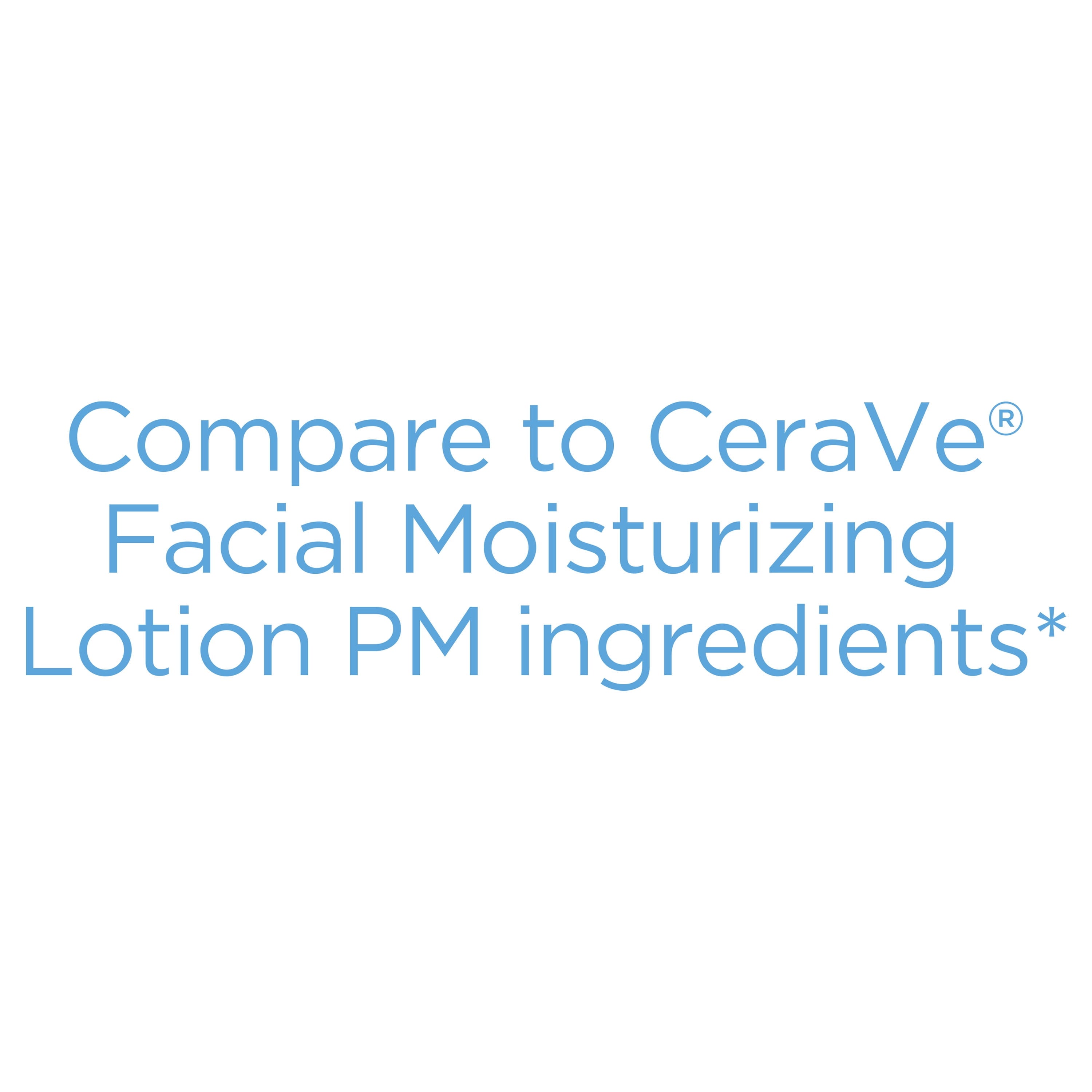 Equate Facial Moisturizing Lotion PM, 3 fl oz