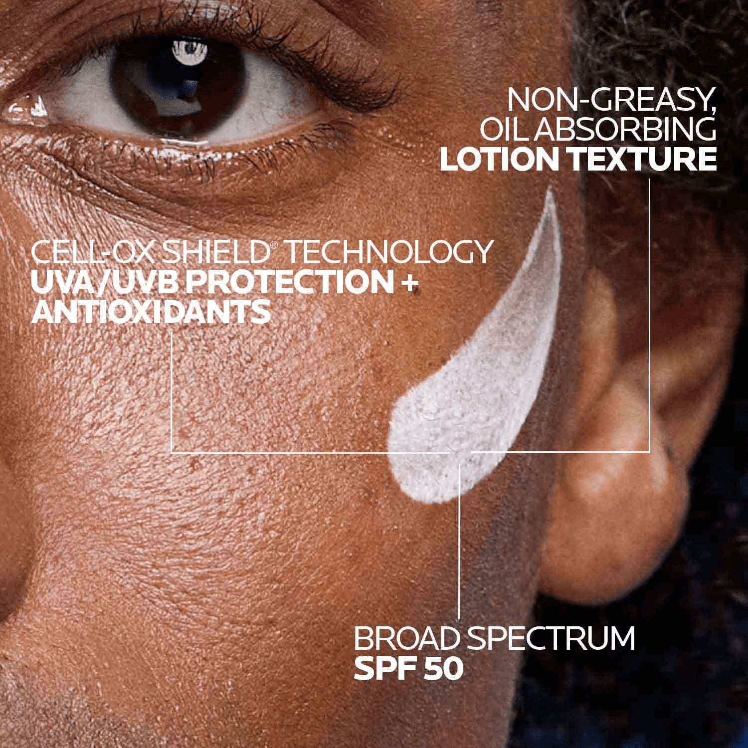 La Roche-Posay Anthelios UV Hydra Hydrating Facial Sunscreen SPF 50 with Hyaluronic Acid, 1.7 fl oz