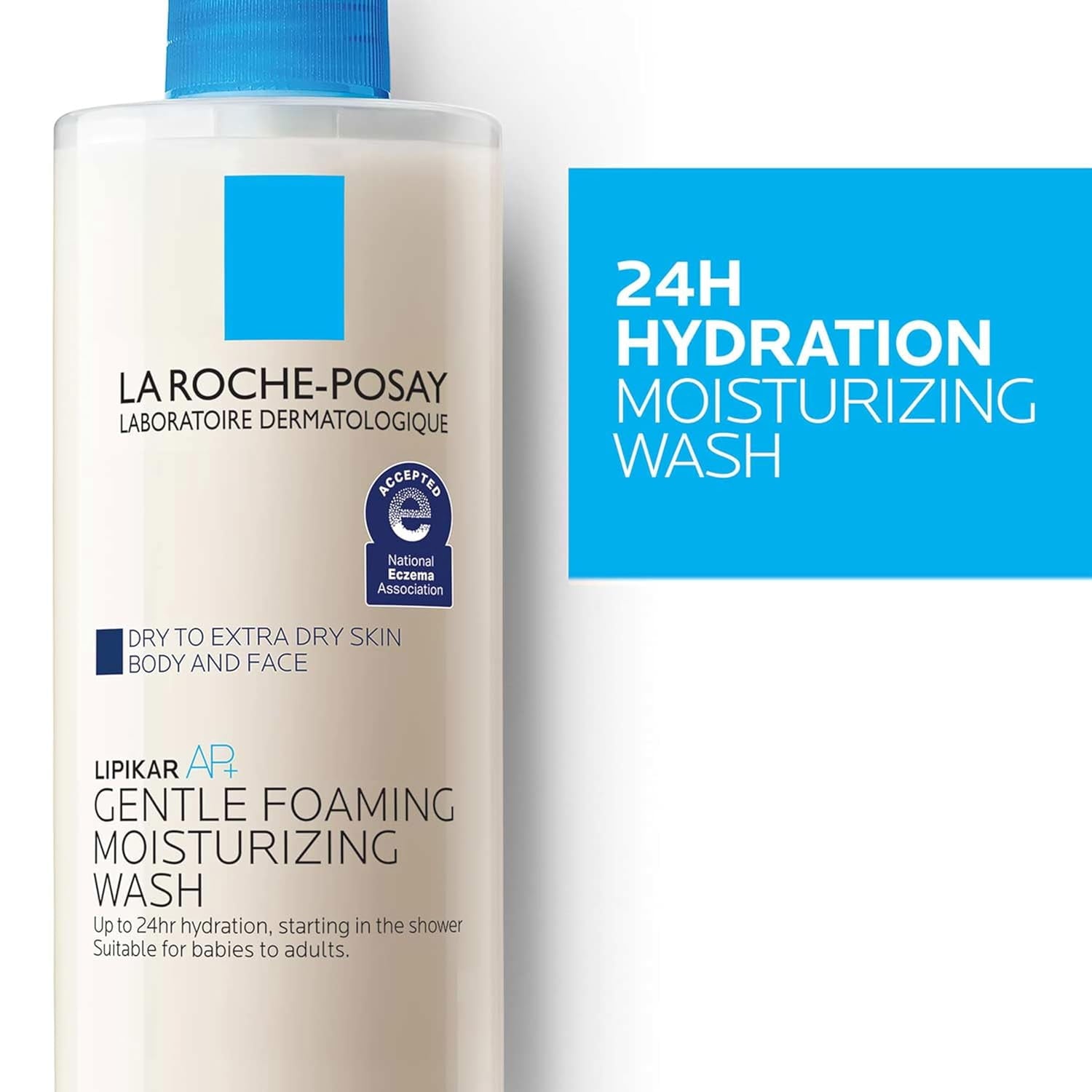 La Roche-Posay Lipikar AP+ Moisturizing Body & Face Wash, 6.76 fl oz