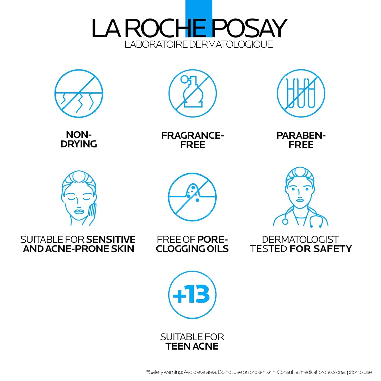 La Roche-Posay Effaclar BPO Multi-Target 5.5% Benzoyl Peroxide Acne Spot Treatment Cream, 0.7 fl oz