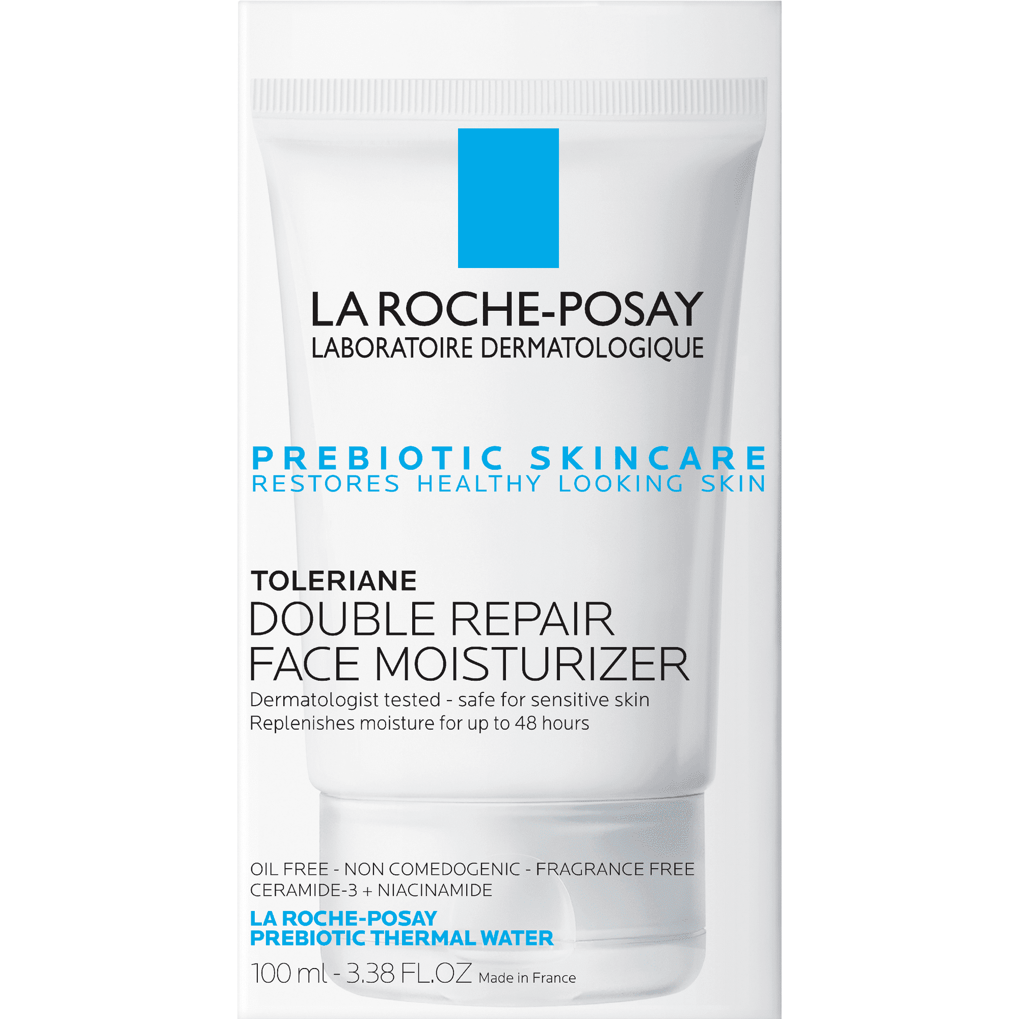La Roche-Posay Toleriane Double Repair Face Moisturizer for Sensitive Skin, 3.38 fl oz