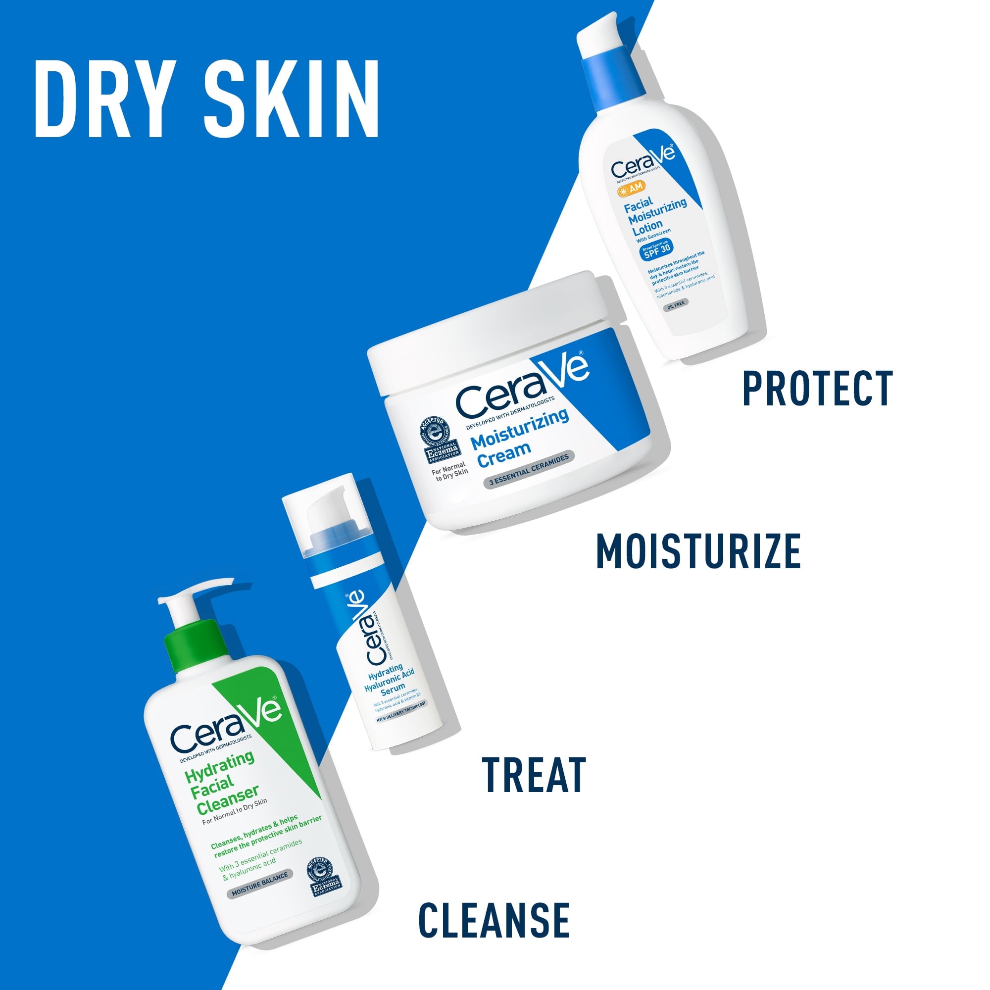 CeraVe AM Face Moisturizer with Broad Spectrum Protection SPF 30, 3 oz