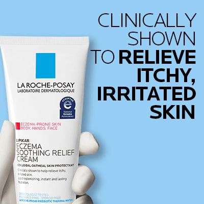 La Roche-Posay Lipikar Soothing Relief Eczema Cream, 6.76 fl oz
