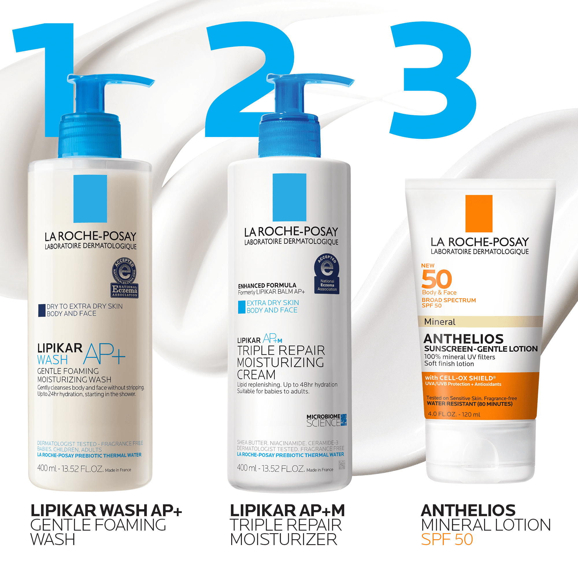 La Roche-Posay Anthelios SPF 50 Gentle Lotion Mineral Sunscreen, 4.0 fl oz
