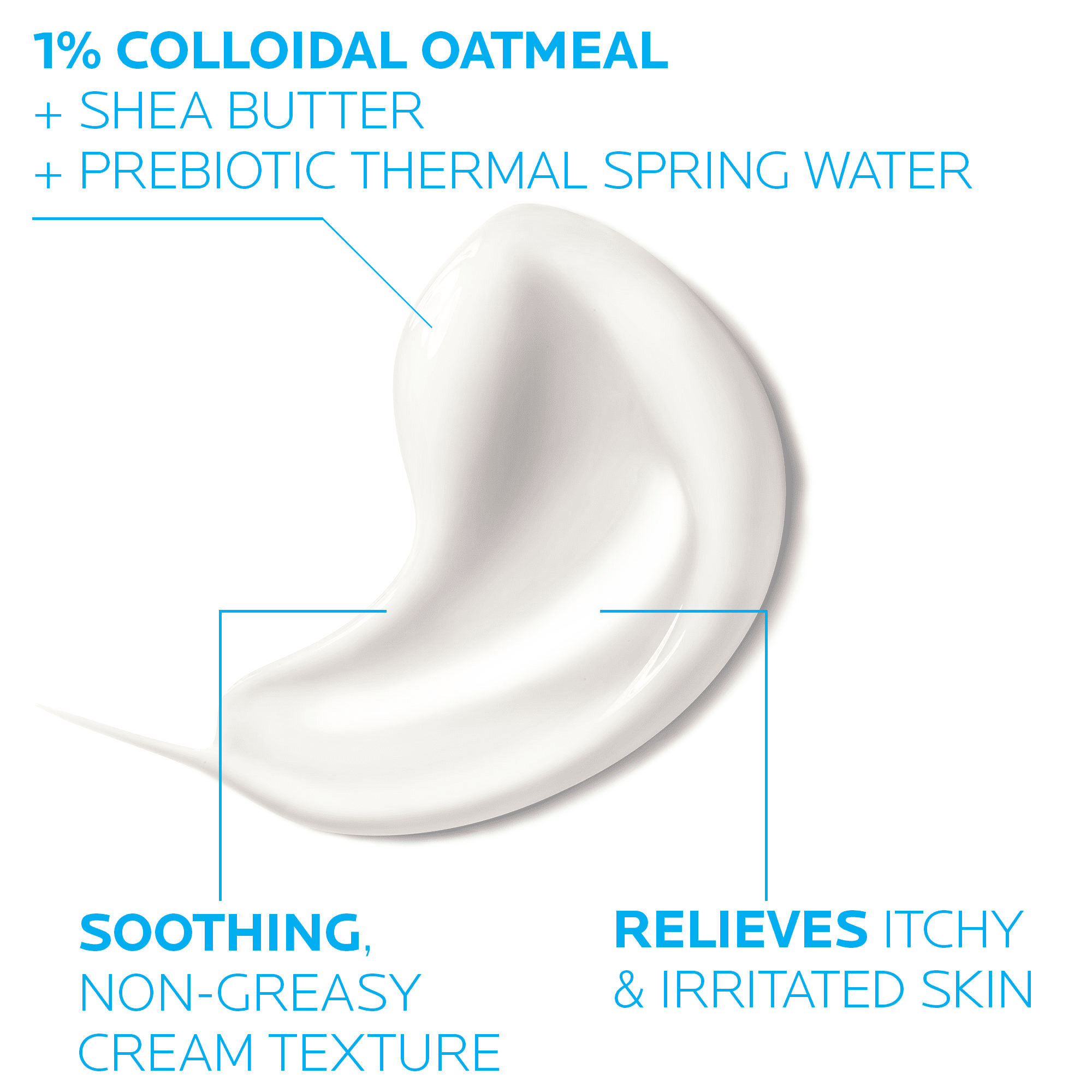 La Roche-Posay Lipikar Soothing Relief Eczema Cream, 6.76 fl oz