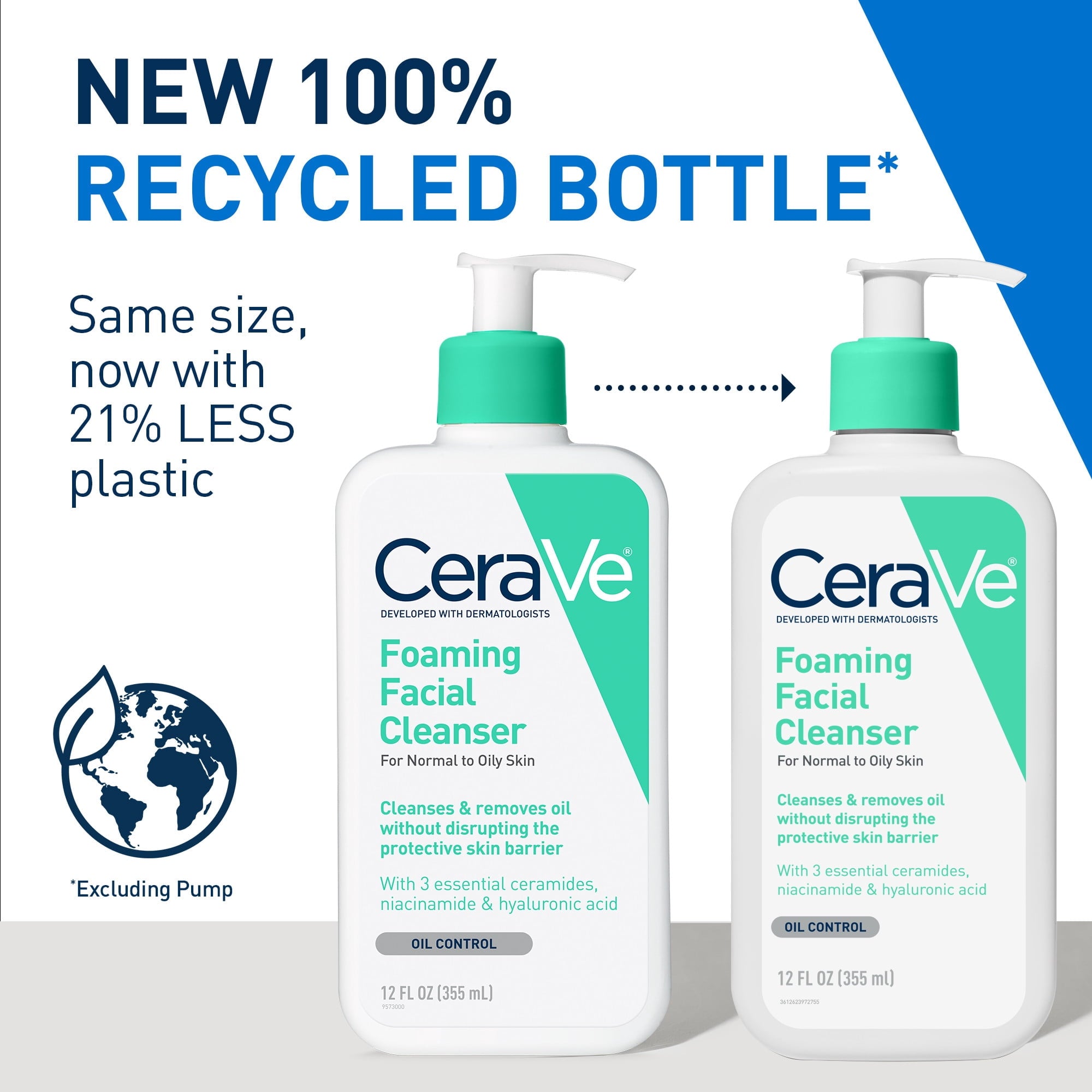 Cerave Normal to Oily Cleanser & Moisturizer Set