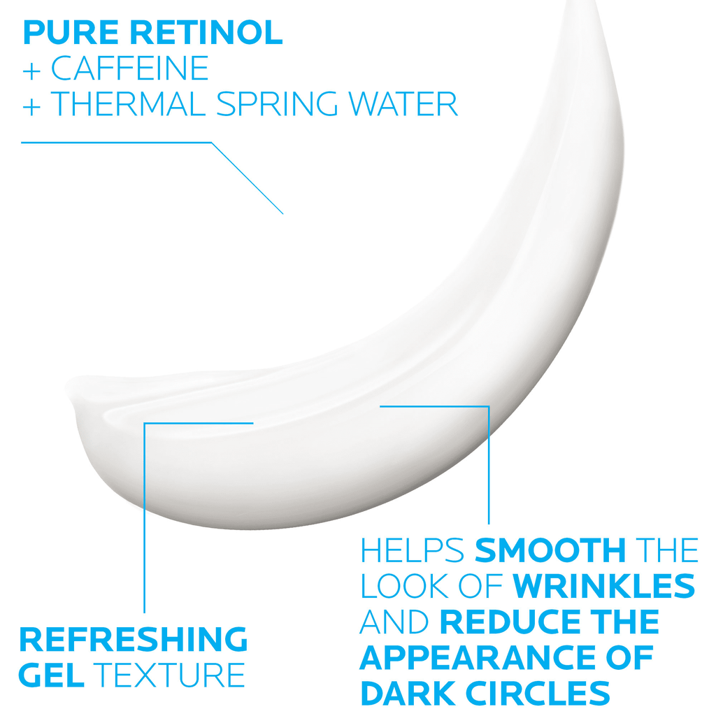 La Roche-Posay Redermic R Eyes Retinol Eye Cream, 0.5 fl oz