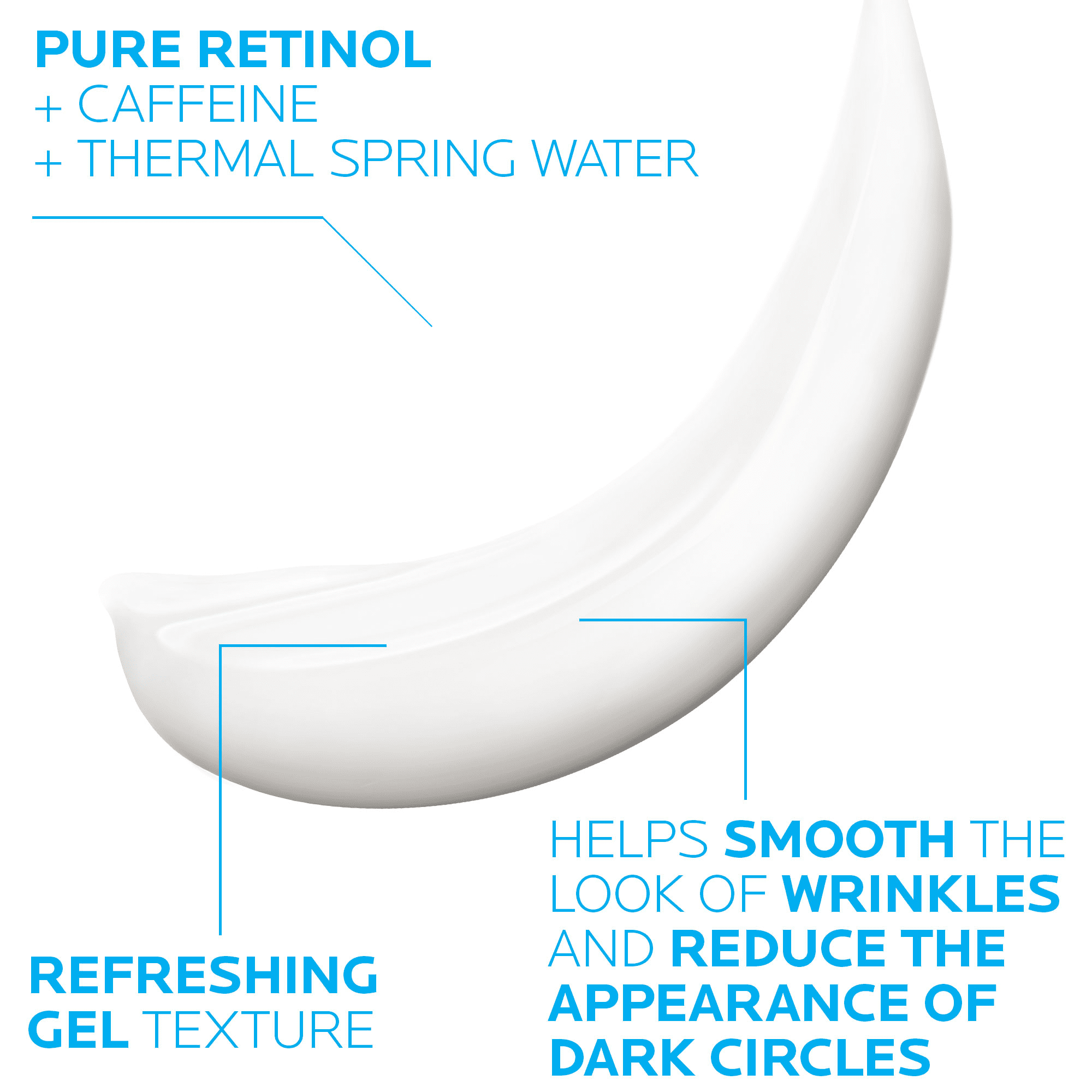 La Roche-Posay Redermic R Eyes Retinol Eye Cream, 0.5 fl oz