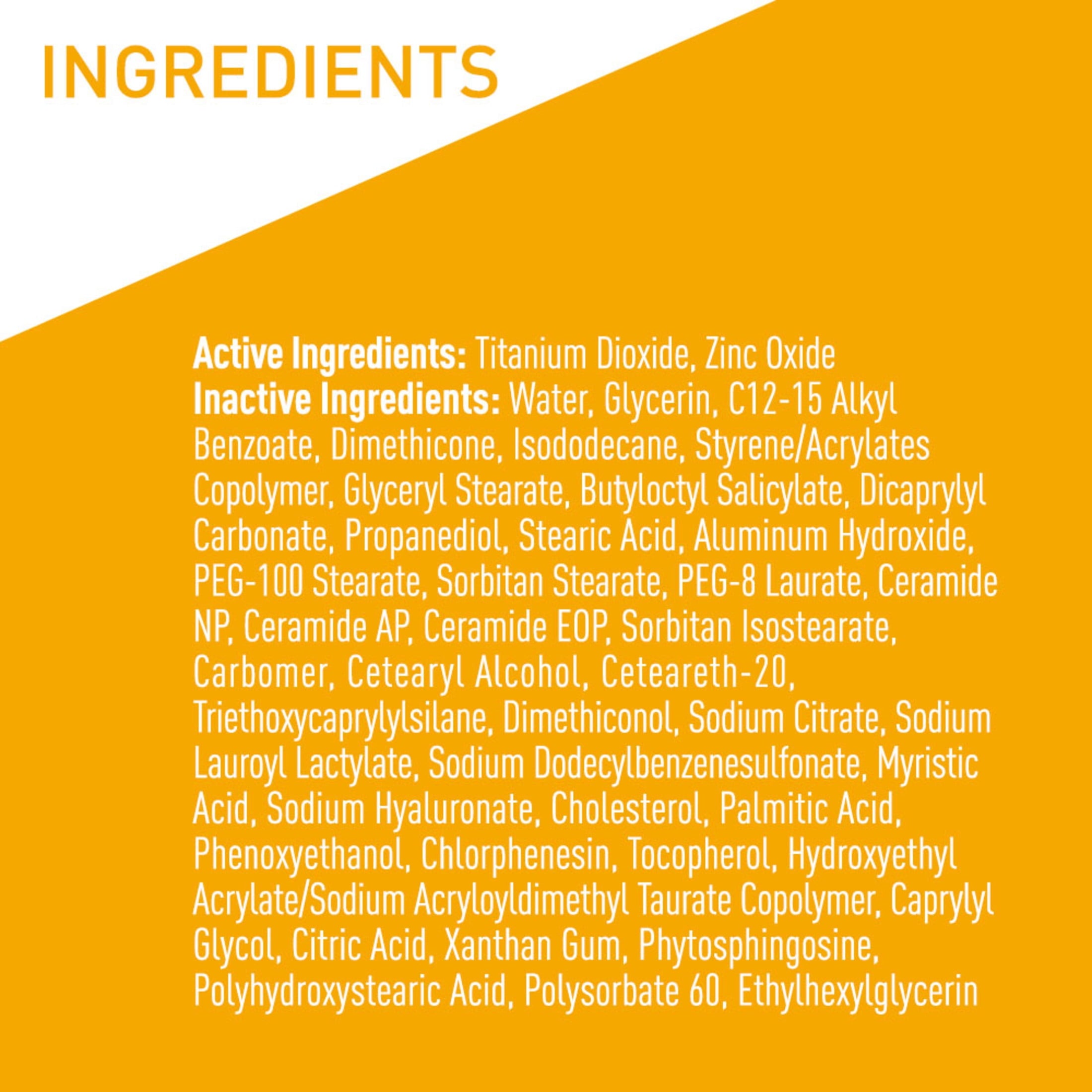 CeraVe Hydrating Mineral Sunscreen SPF 50 for Sensitive Skin, Kids & Adults Body Lotion 5 fl oz