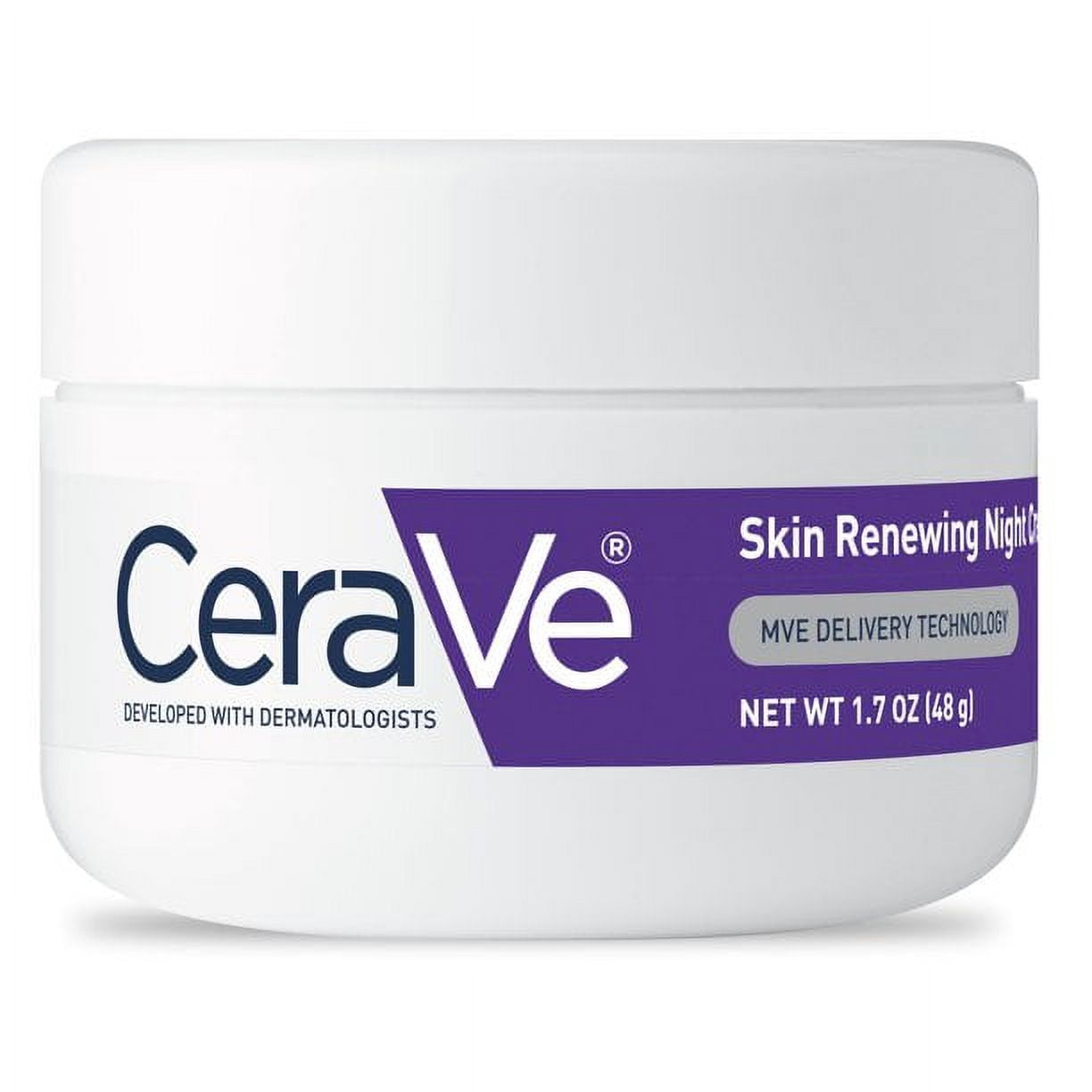 CeraVe Skin Renewing Night Cream 1.7 oz (Pack of 2)