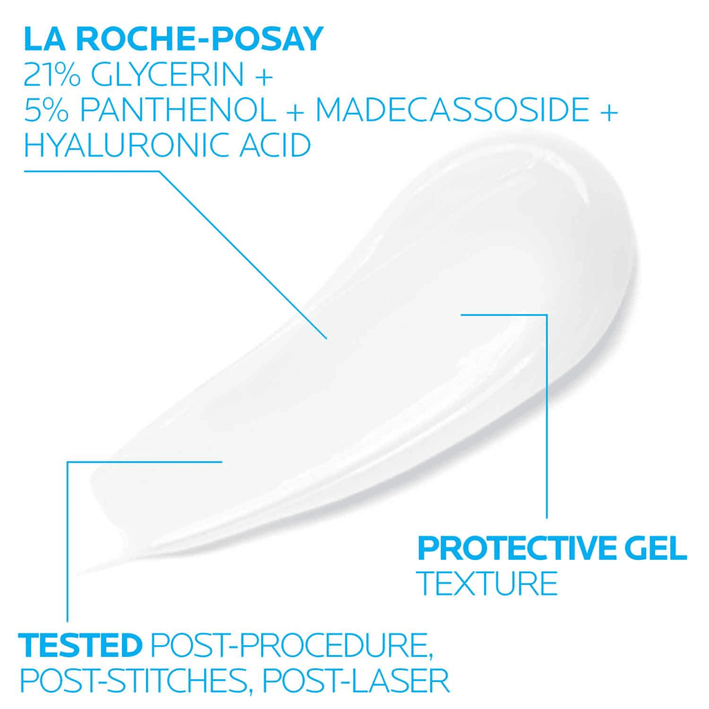 La Roche-Posay Cicaplast Gel B5 Skin Protectant & Healing Gel for Sensitive and Post-Procedure Skin, 1.35 fl oz