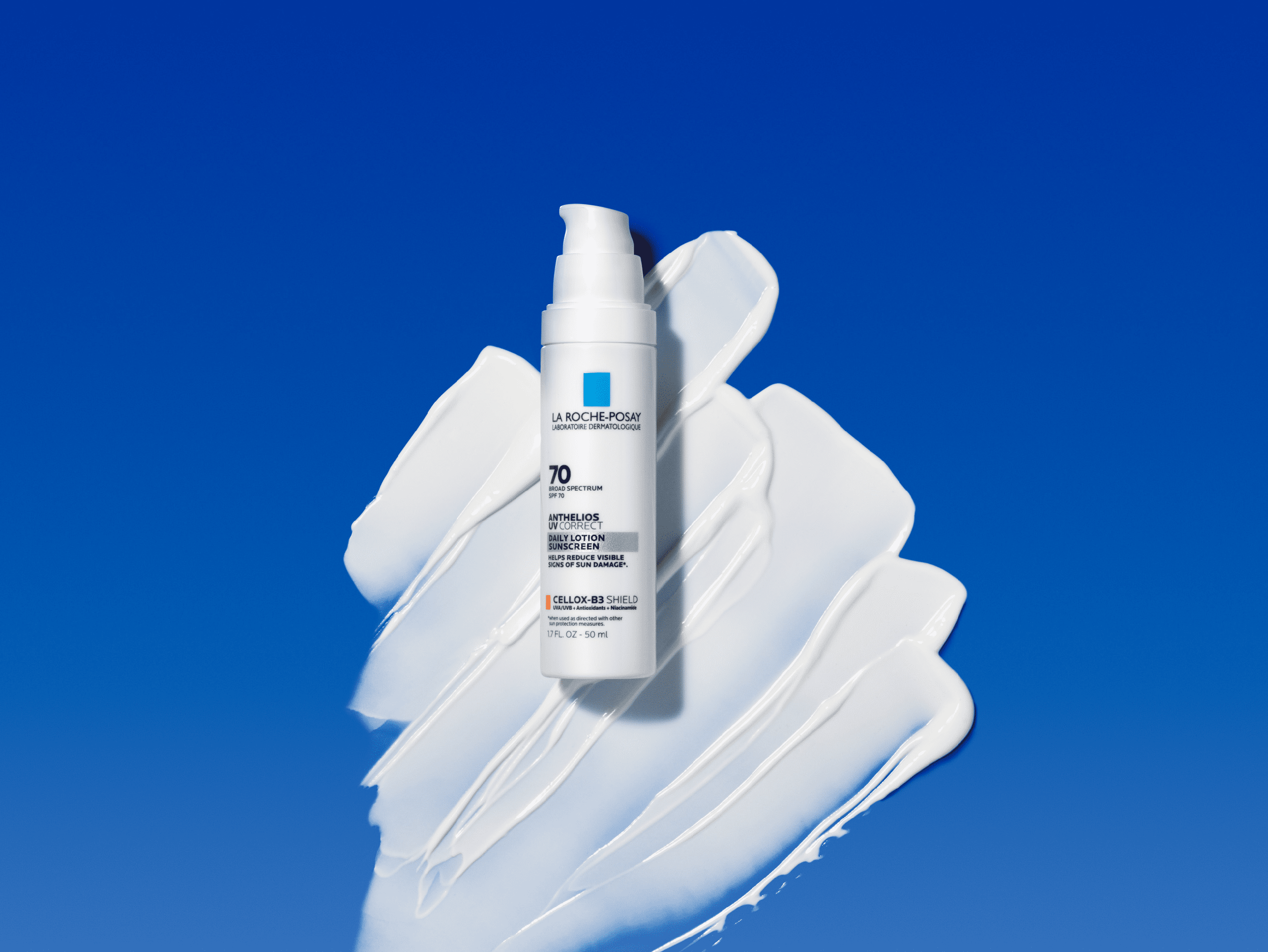 La Roche-Posay Anthelios UV Correct Face Sunscreen SPF 70 with Niacinamide, 1.7 fl oz