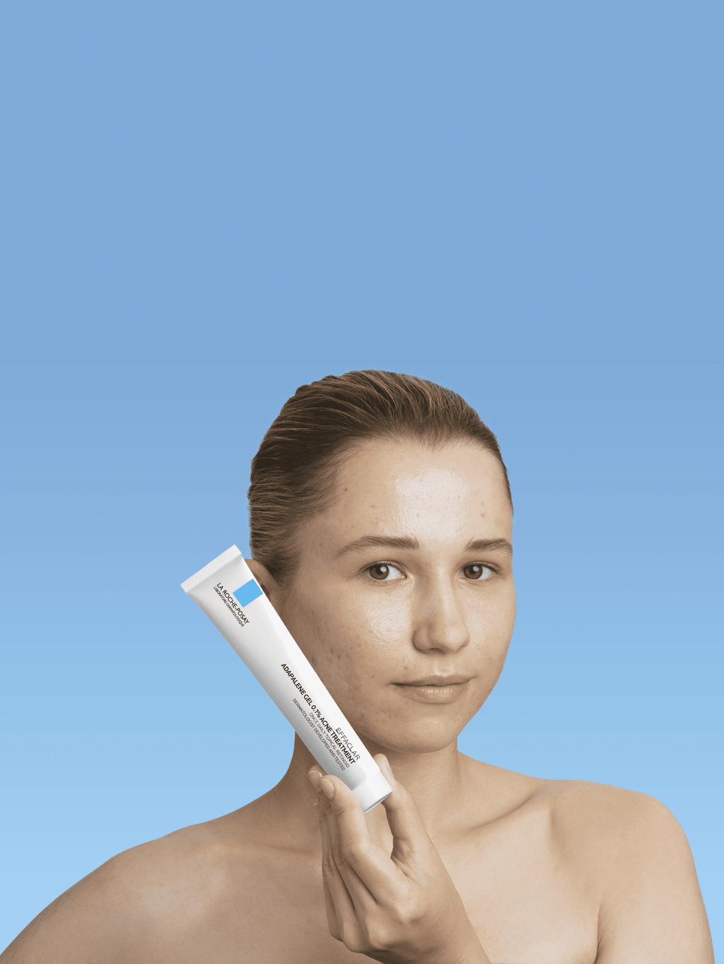 La Roche-Posay Effaclar Adapalene Gel 0.1% Acne Treatment, Retinoid Acne Cream for Oily Skin, 1.6 fl oz