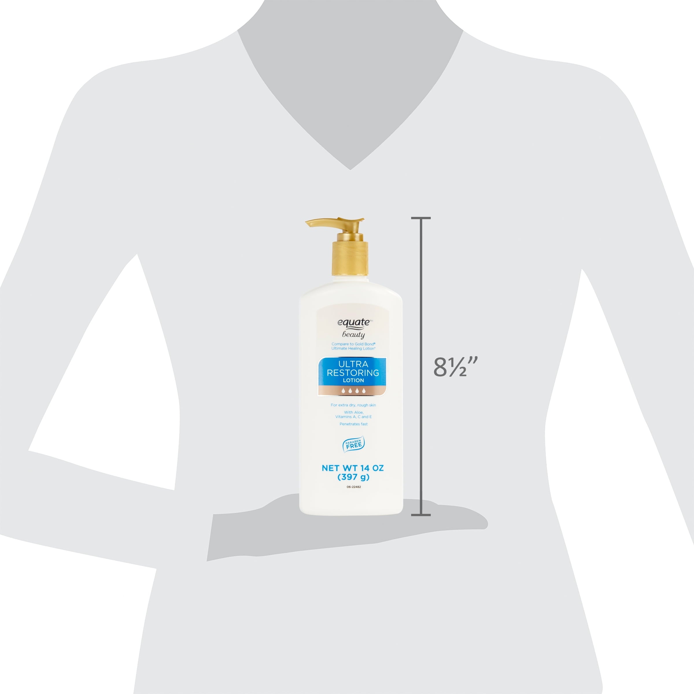 Equate Beauty Ultra Restoring Lotion, 14 fl oz