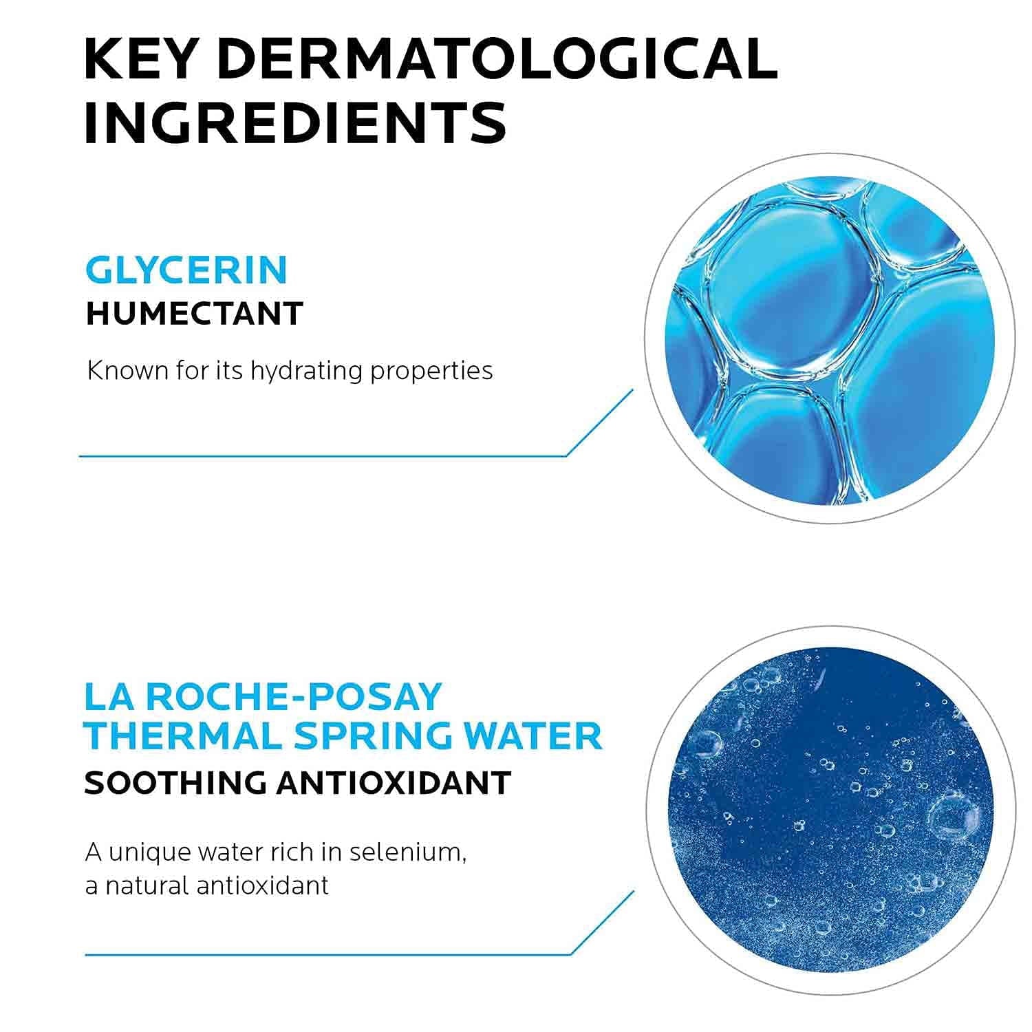 La Roche-Posay Toleriane Sensitive Fluide Protective Moisturizer, 1.35 Fl Oz