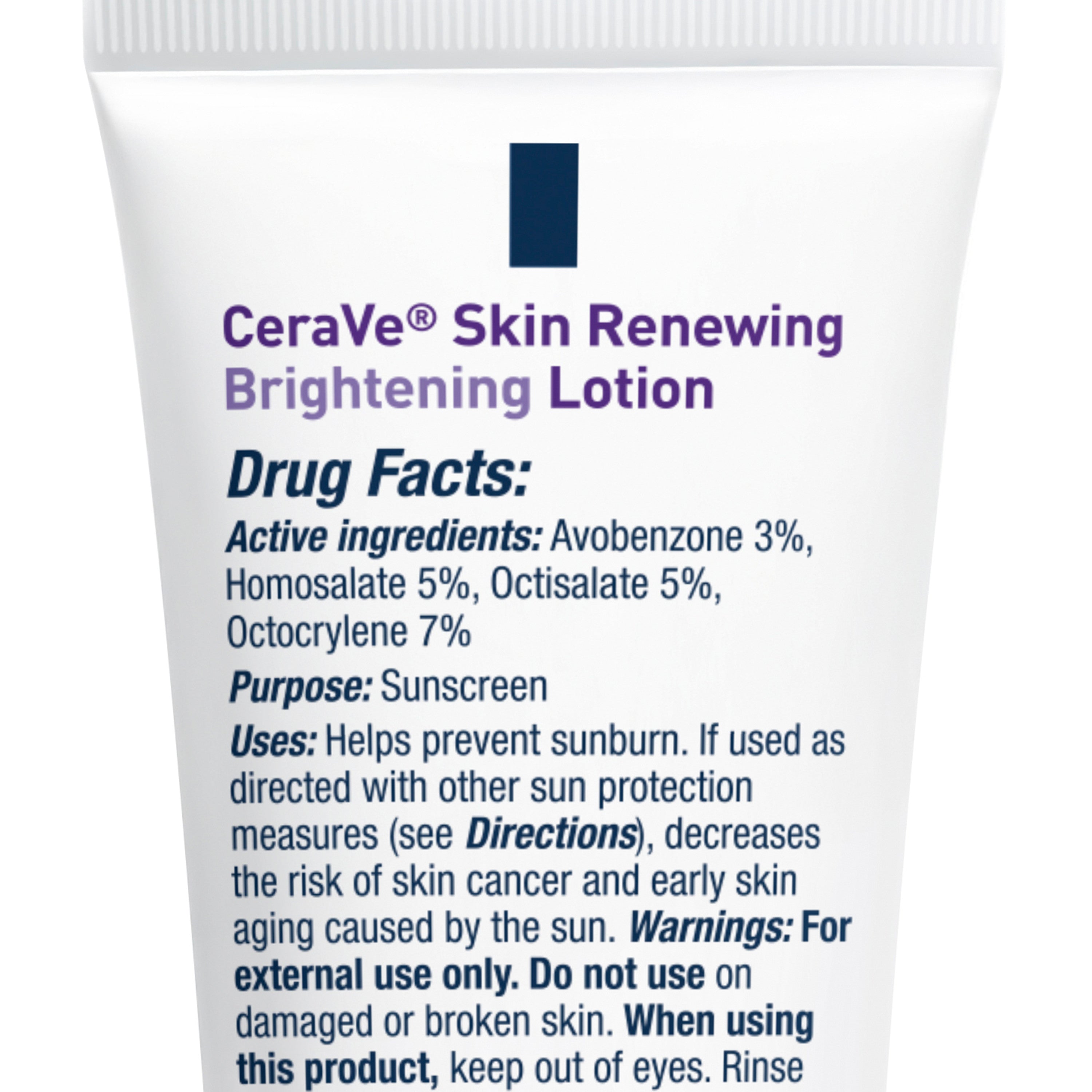 CeraVe Skin Renewing Brightening Lotion SPF 30 1.35 fl oz