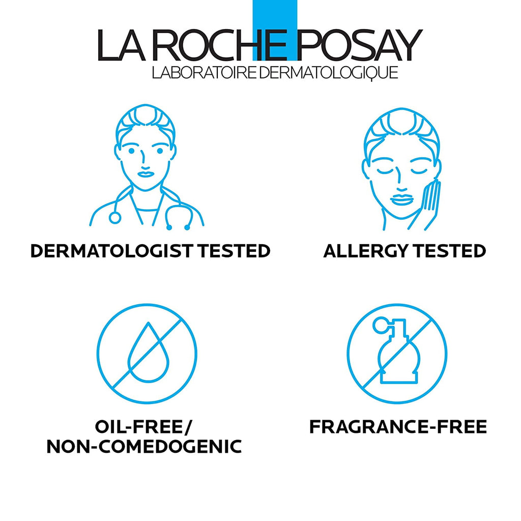 La Roche-Posay Toleriane Hydrating Gentle Face Cleanser, Daily Face Wash for Dry Sensitive Skin, 13.52 fl oz