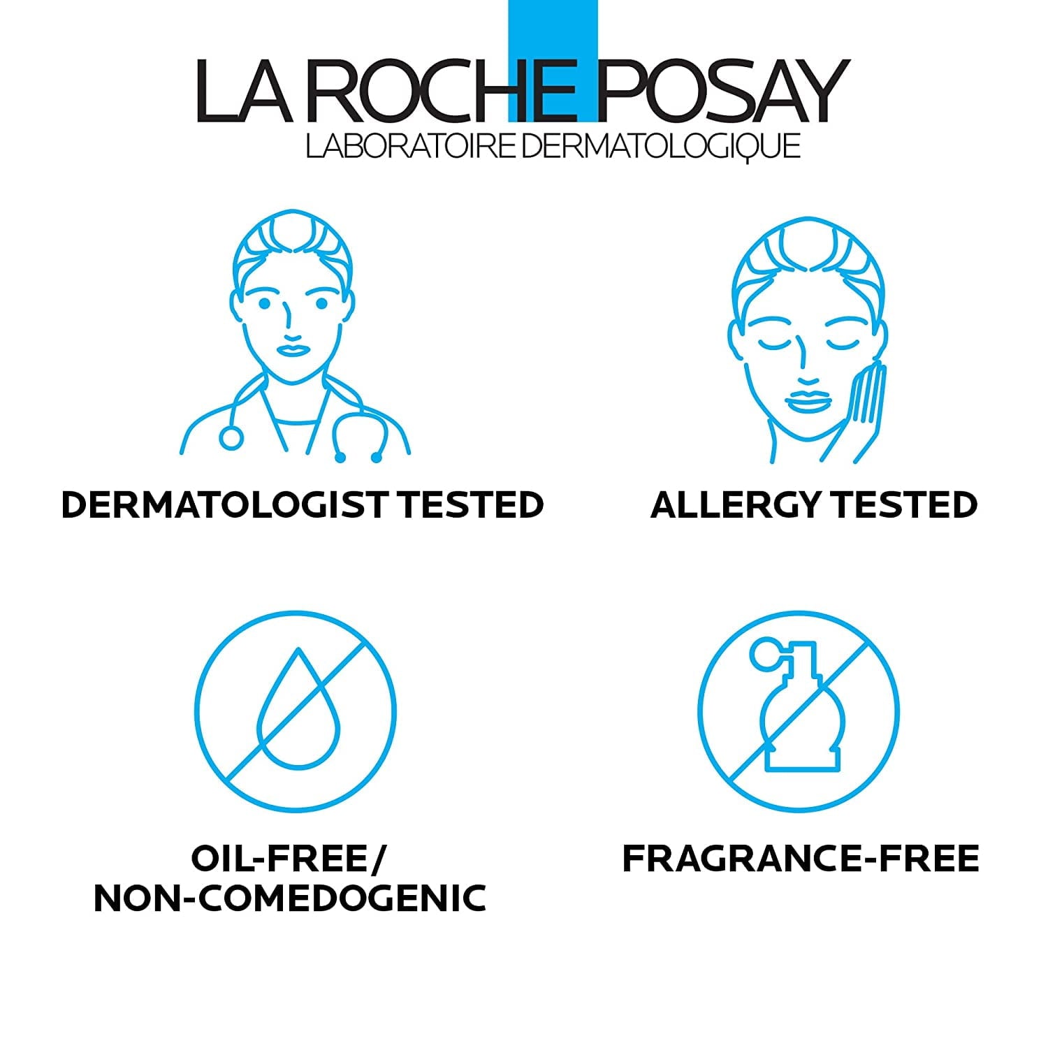 La Roche-Posay Toleriane Hydrating Gentle Face Cleanser, Daily Face Wash for Dry Sensitive Skin, 13.52 fl oz